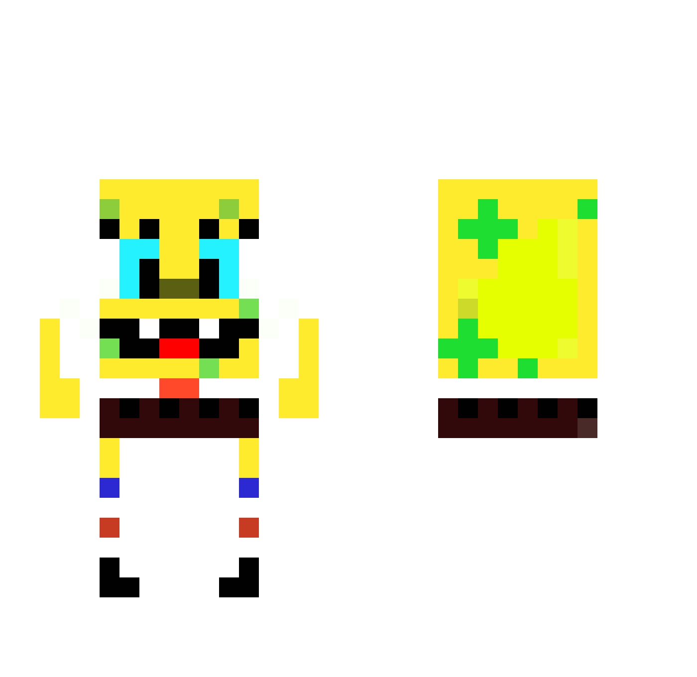 LakatosArmando13 Minecraft skin, front and back view