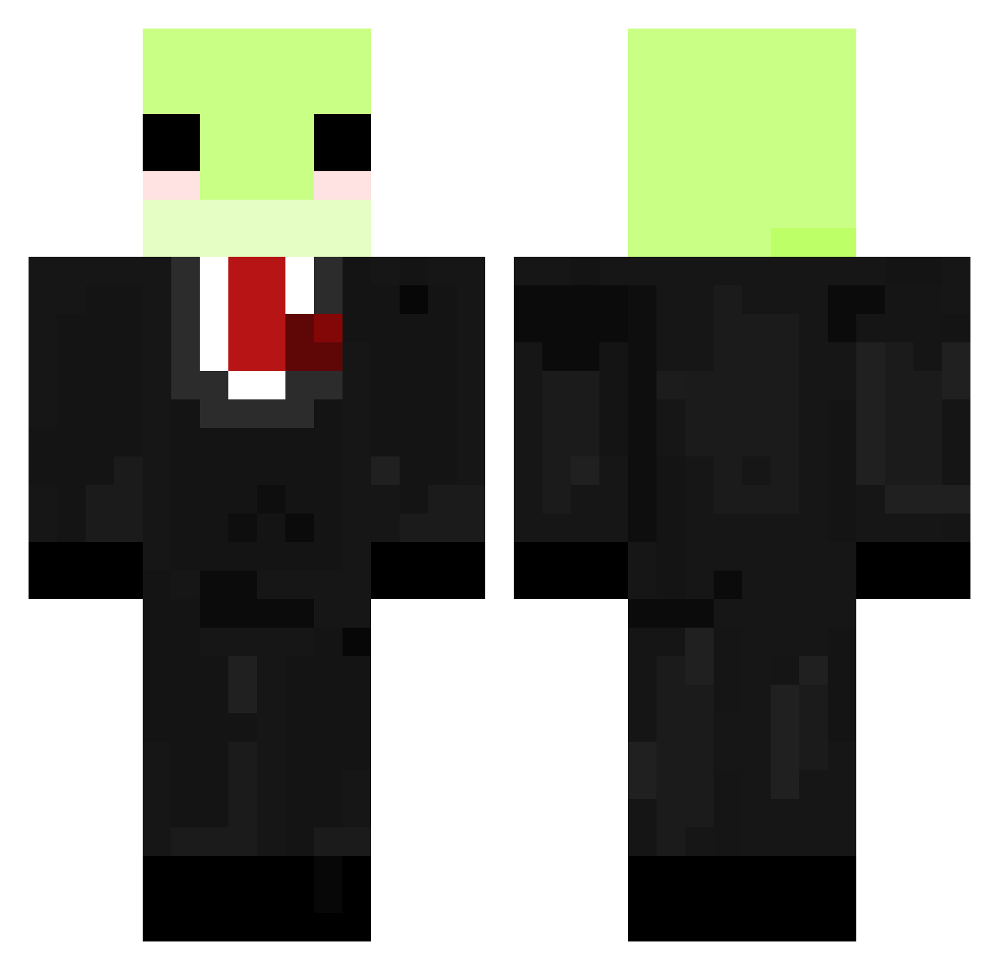 Abdelnasser_ Minecraft skin, front and back view