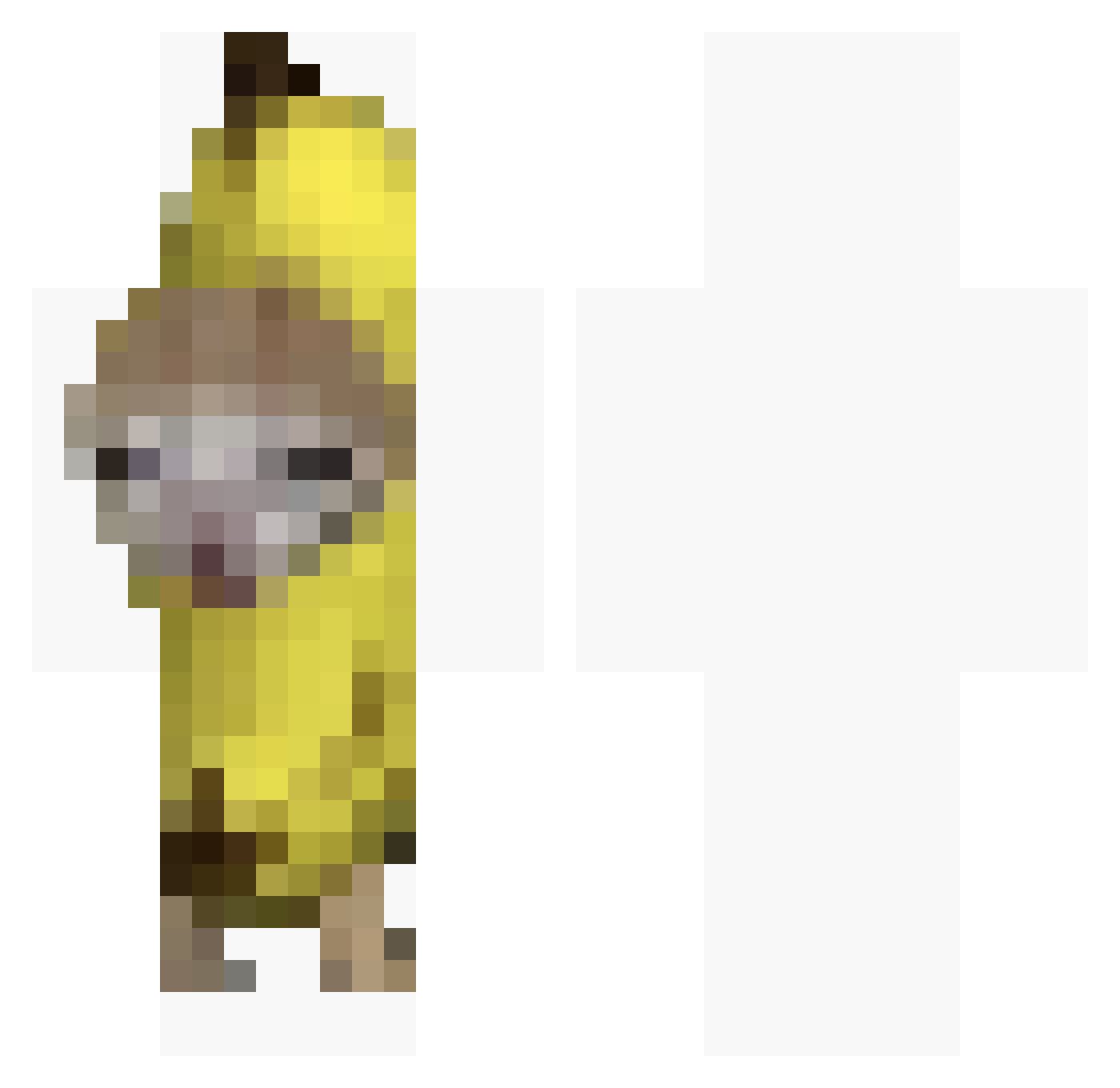 gwymfloor Minecraft skin, front and back view
