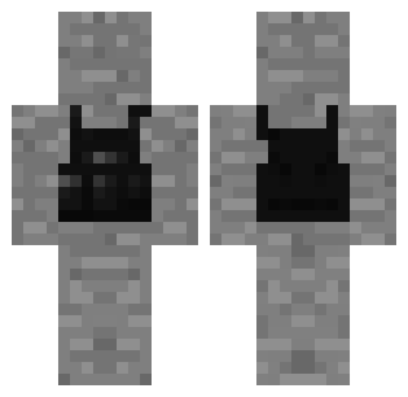 sheysey69 Minecraft skin, front and back view