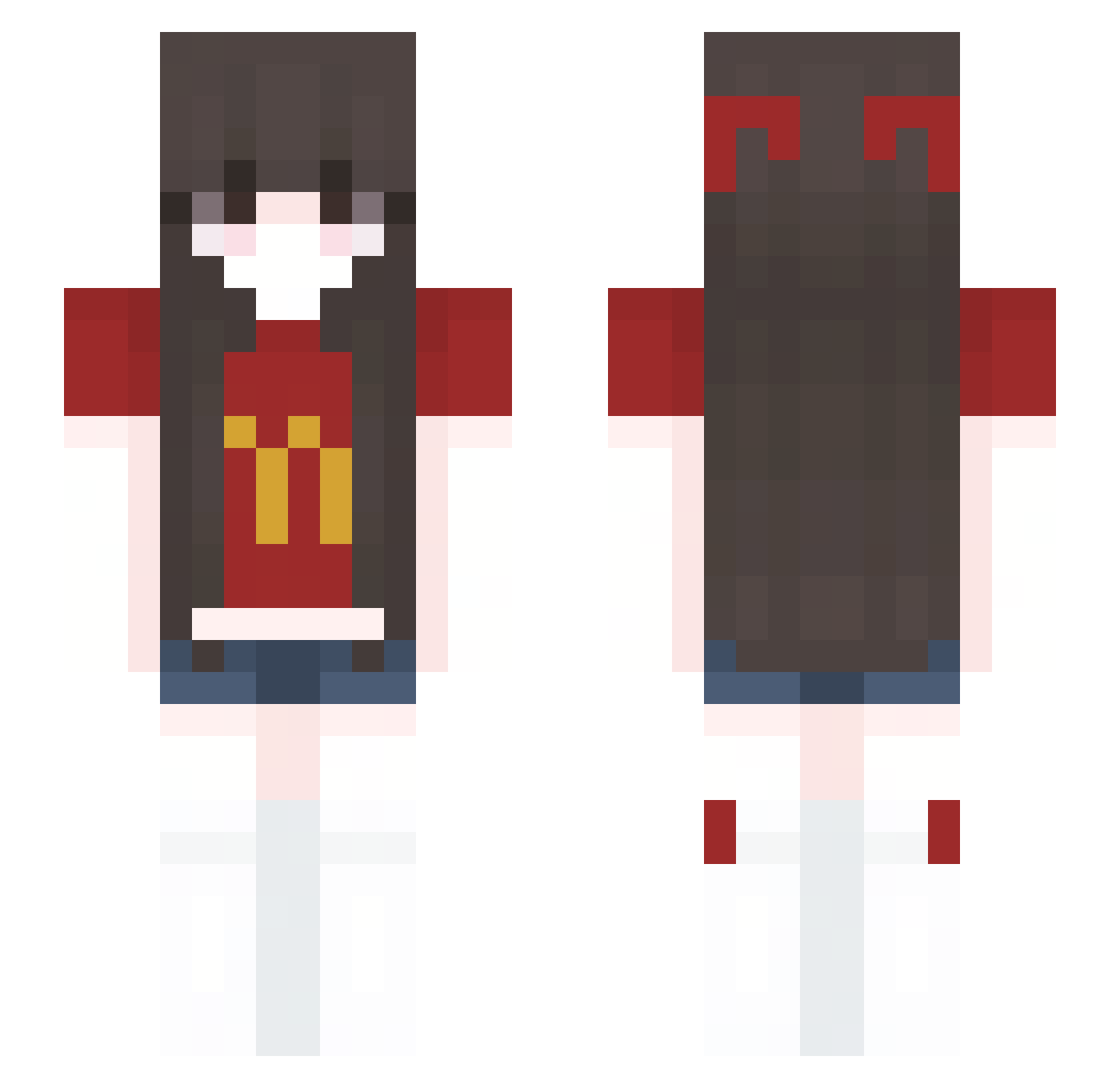 S1mple_904 Minecraft skin, front and back view