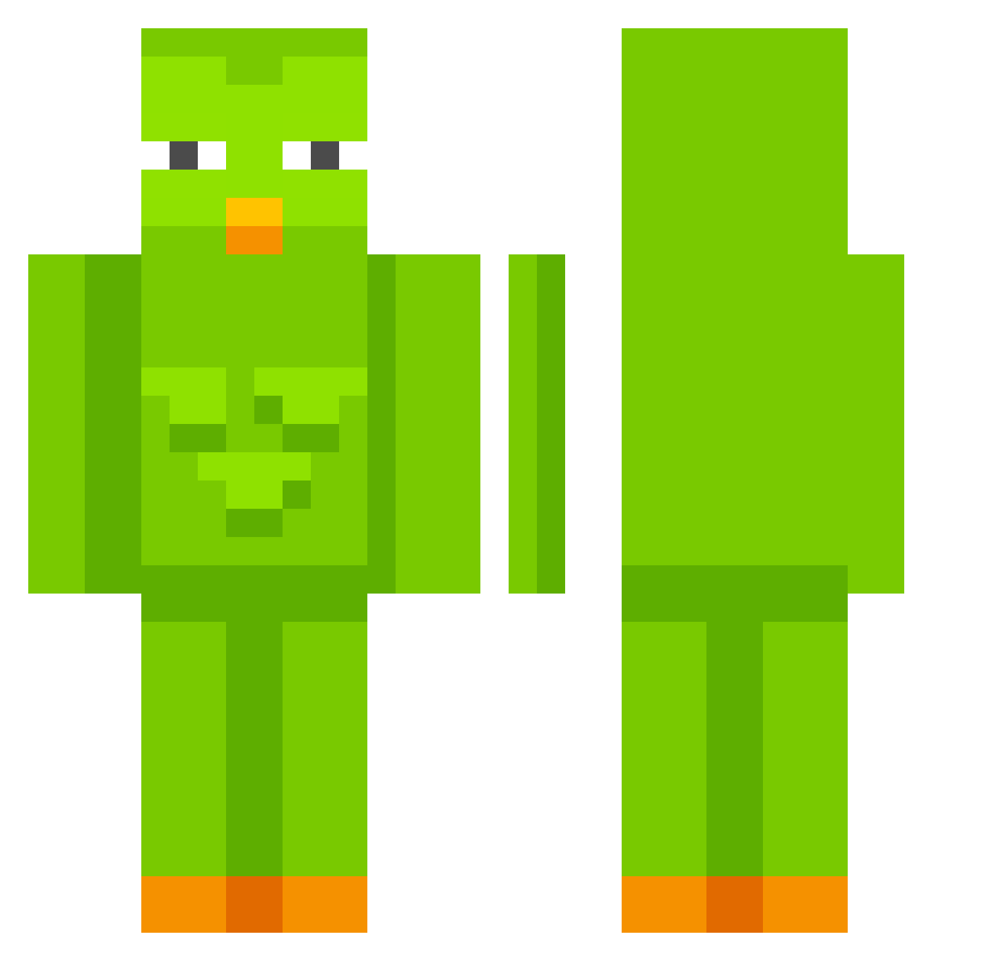martin_0805 Minecraft skin, front and back view