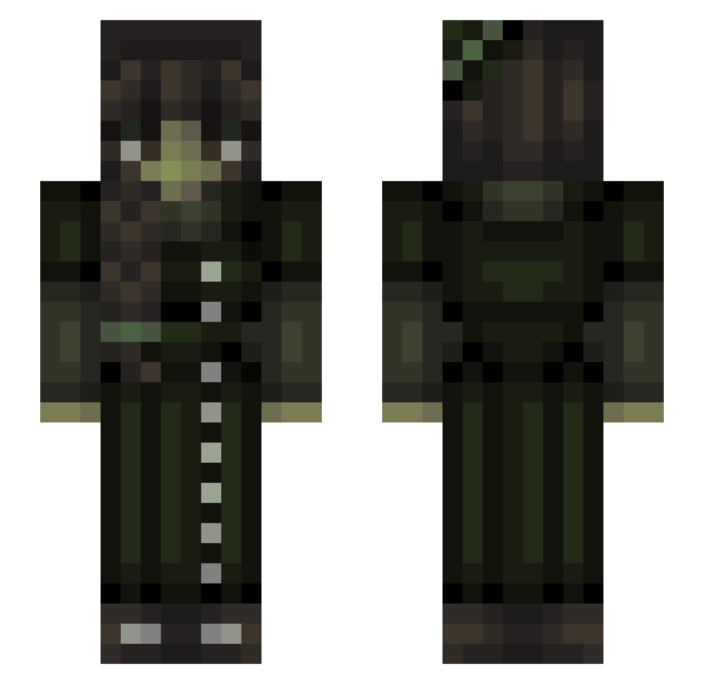 riceconsumerr Minecraft skin, front and back view