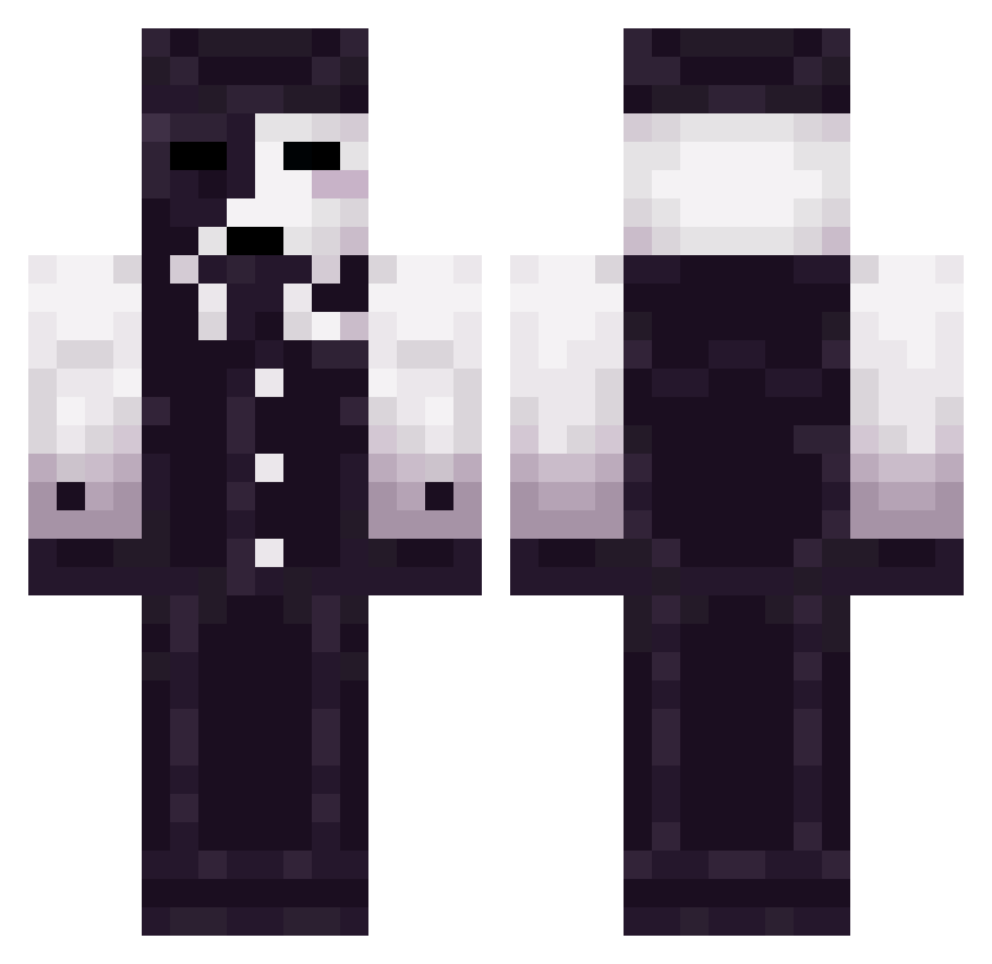 _DirtTrid_ Minecraft skin, front and back view