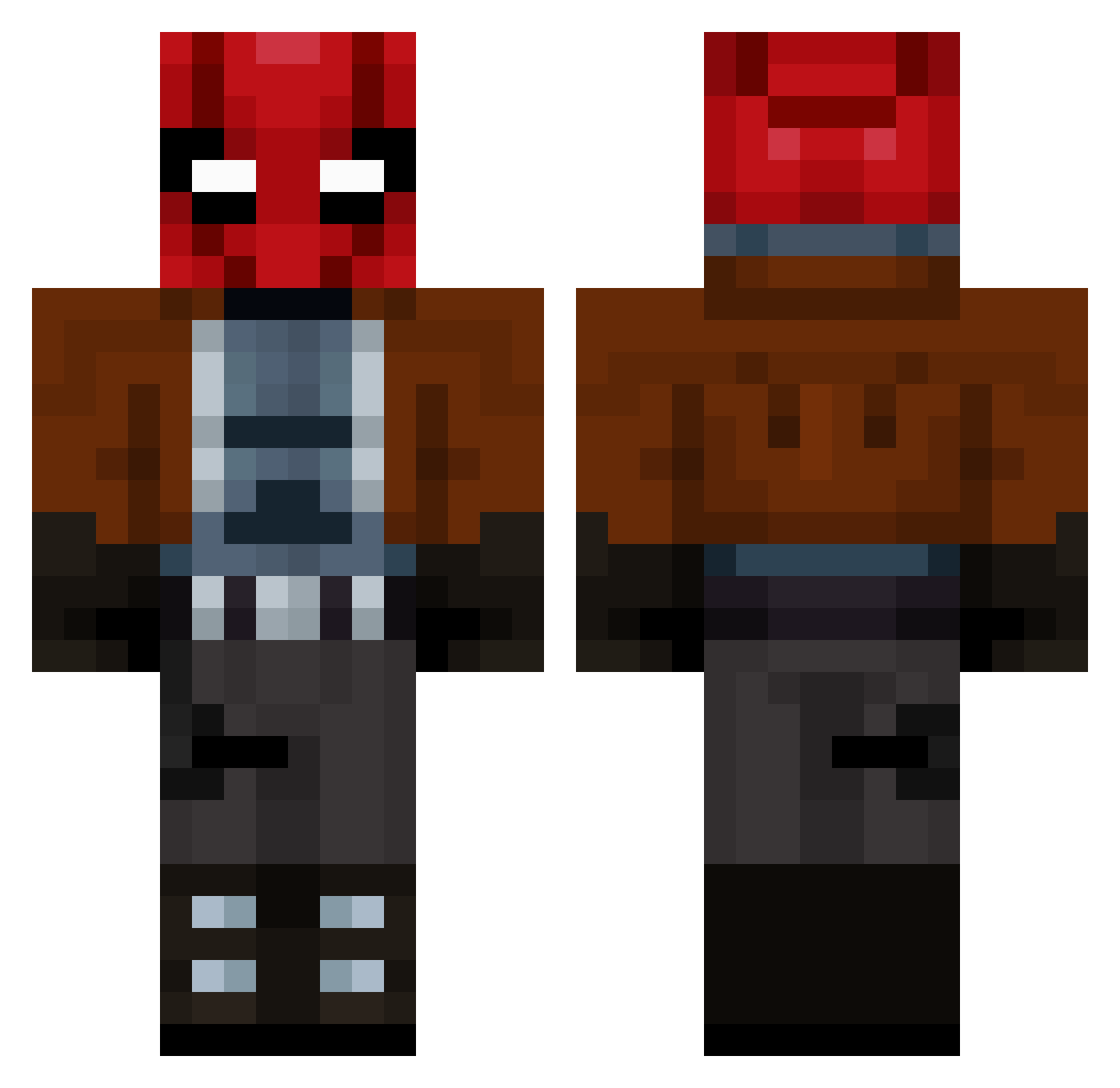 Dead_Weight857 Minecraft skin, front and back view