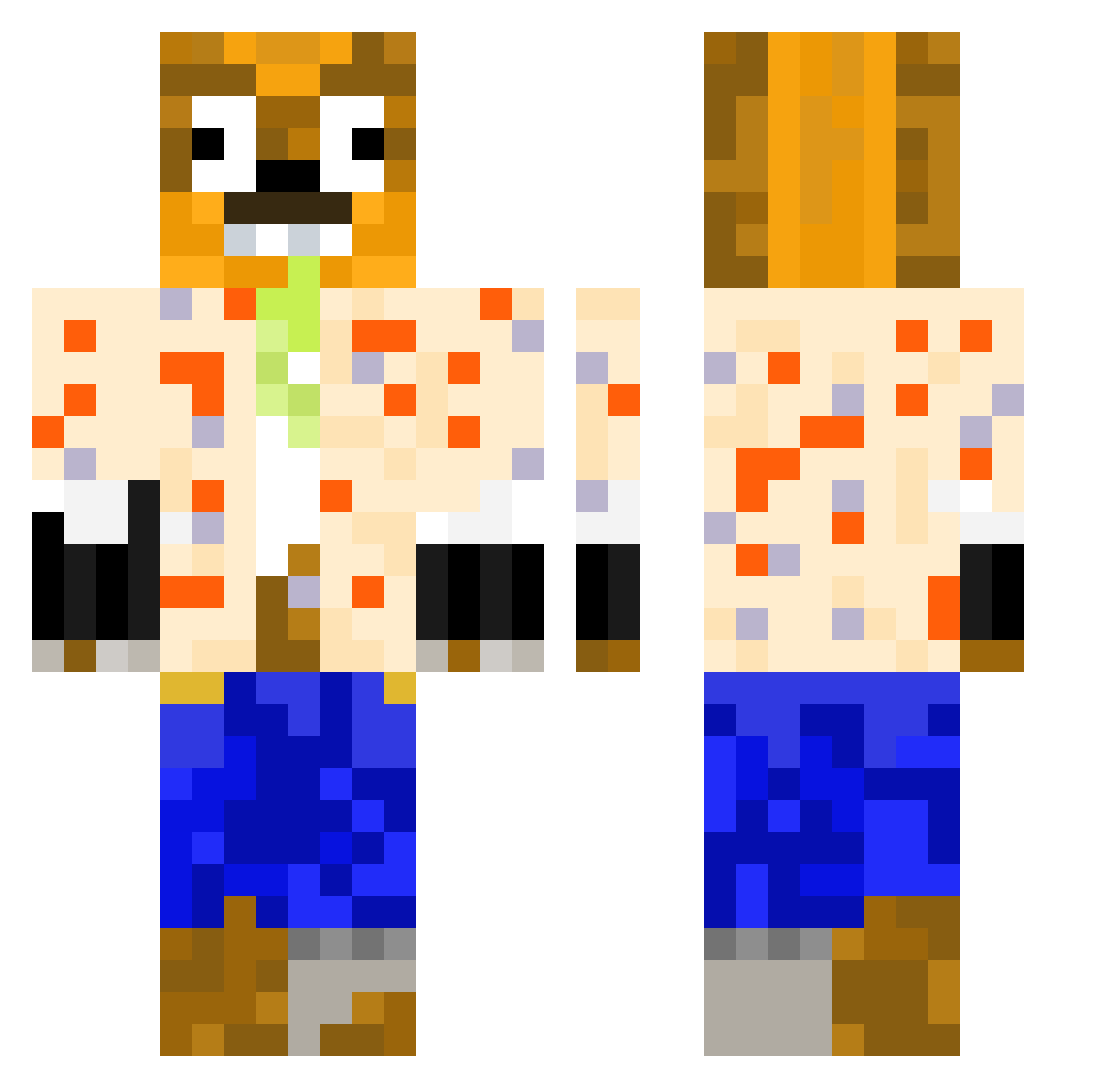 foodless - bucky Minecraft skin