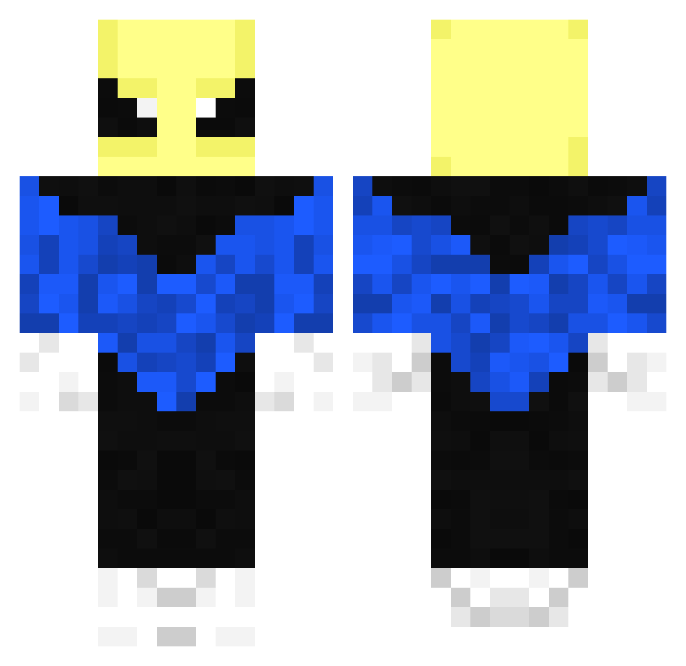 Michael_afton12 Minecraft skin, front and back view