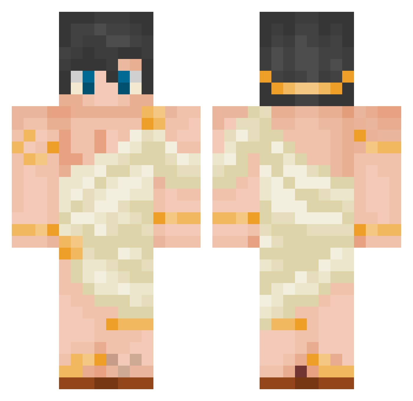 hurremsultan6106 Minecraft skin, front and back view