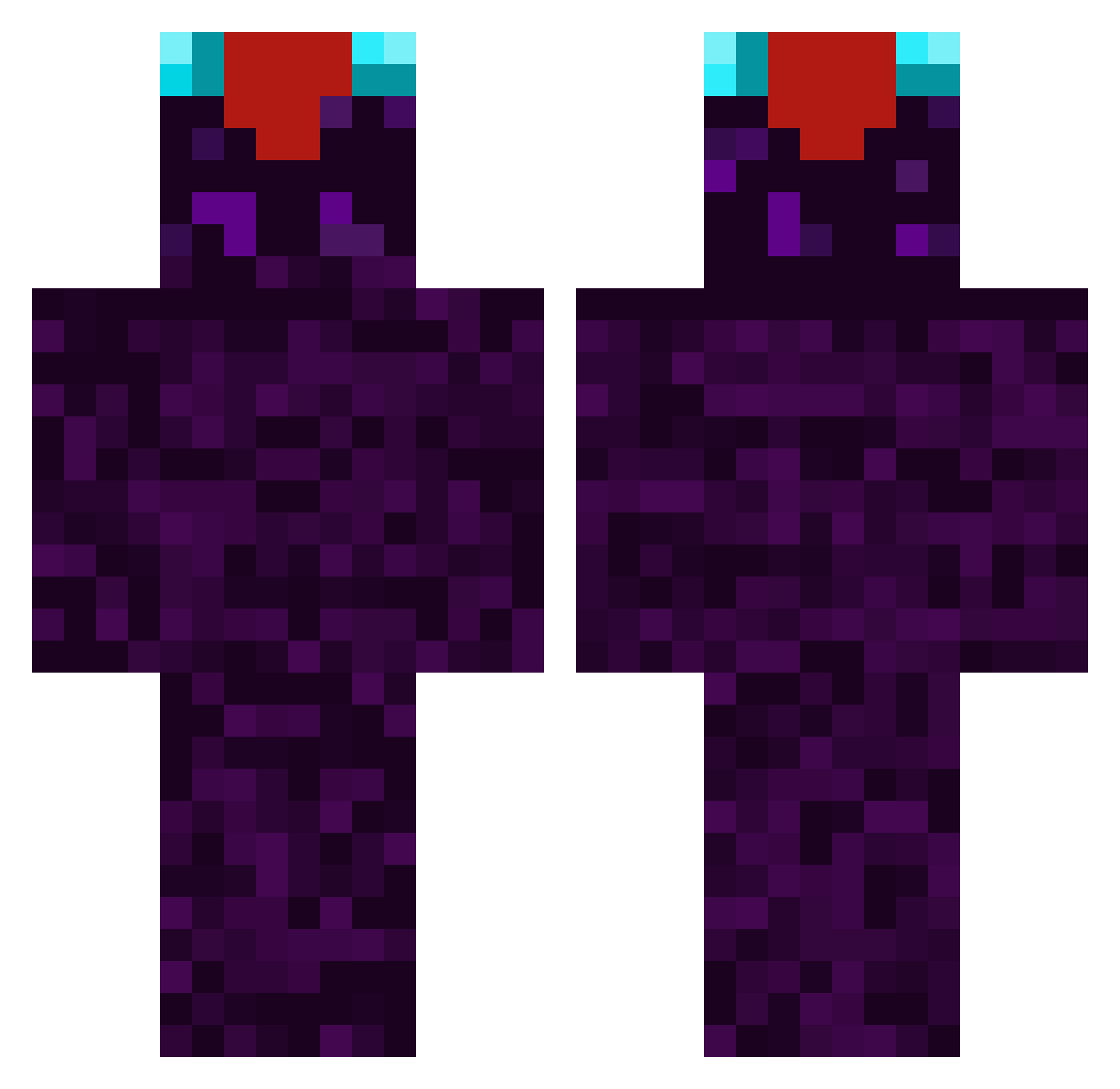 Christopherchave Minecraft skin, front and back view