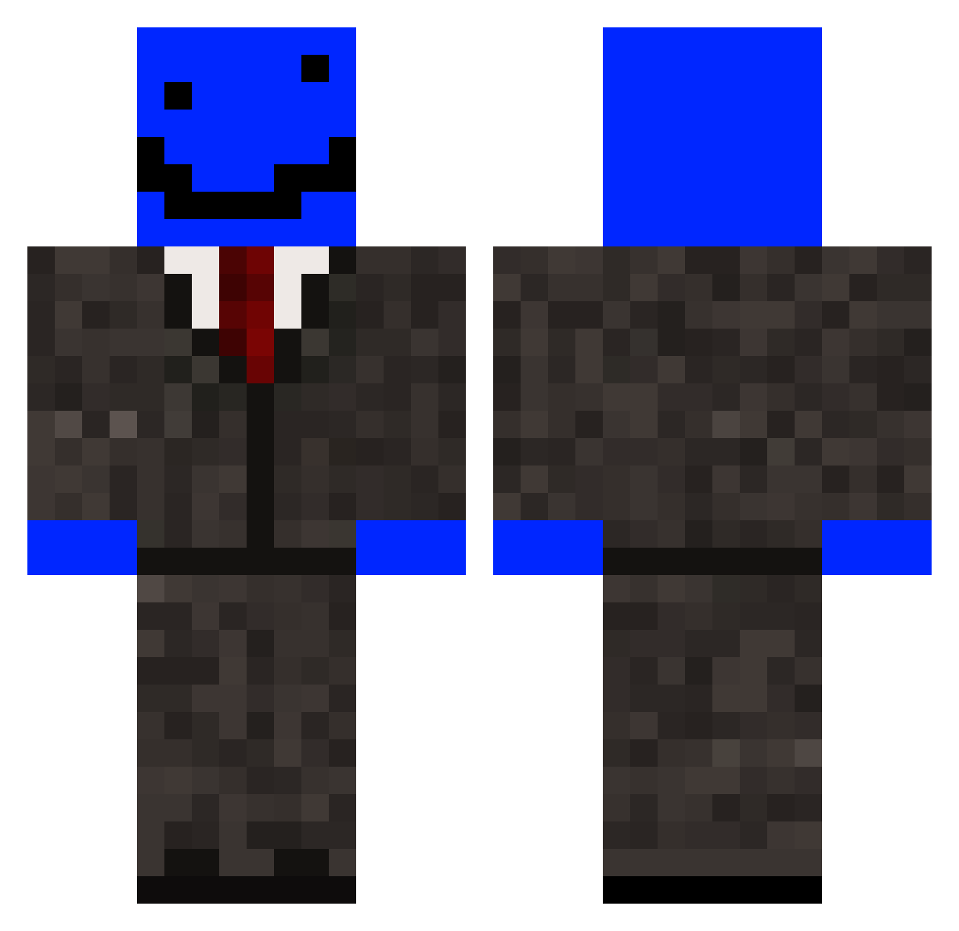 Scalchop_ Minecraft skin, front and back view