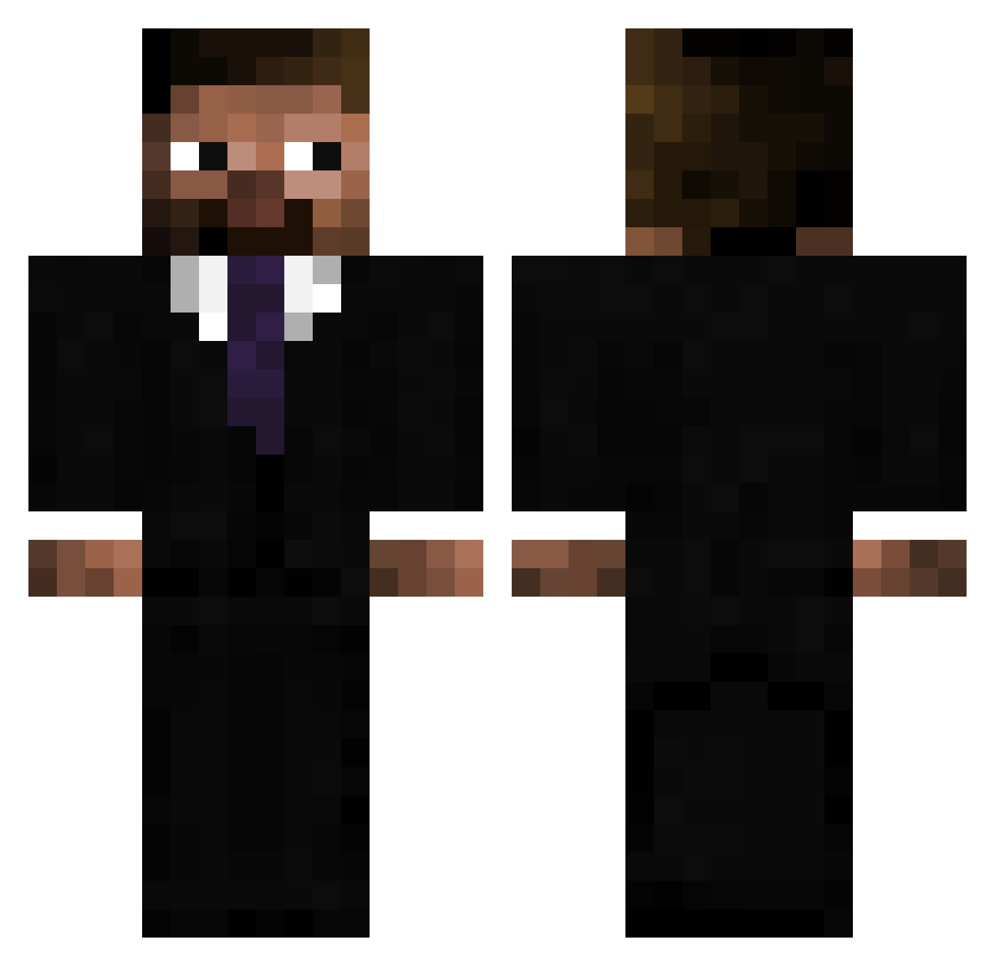 N3LM - formal wear Minecraft skin