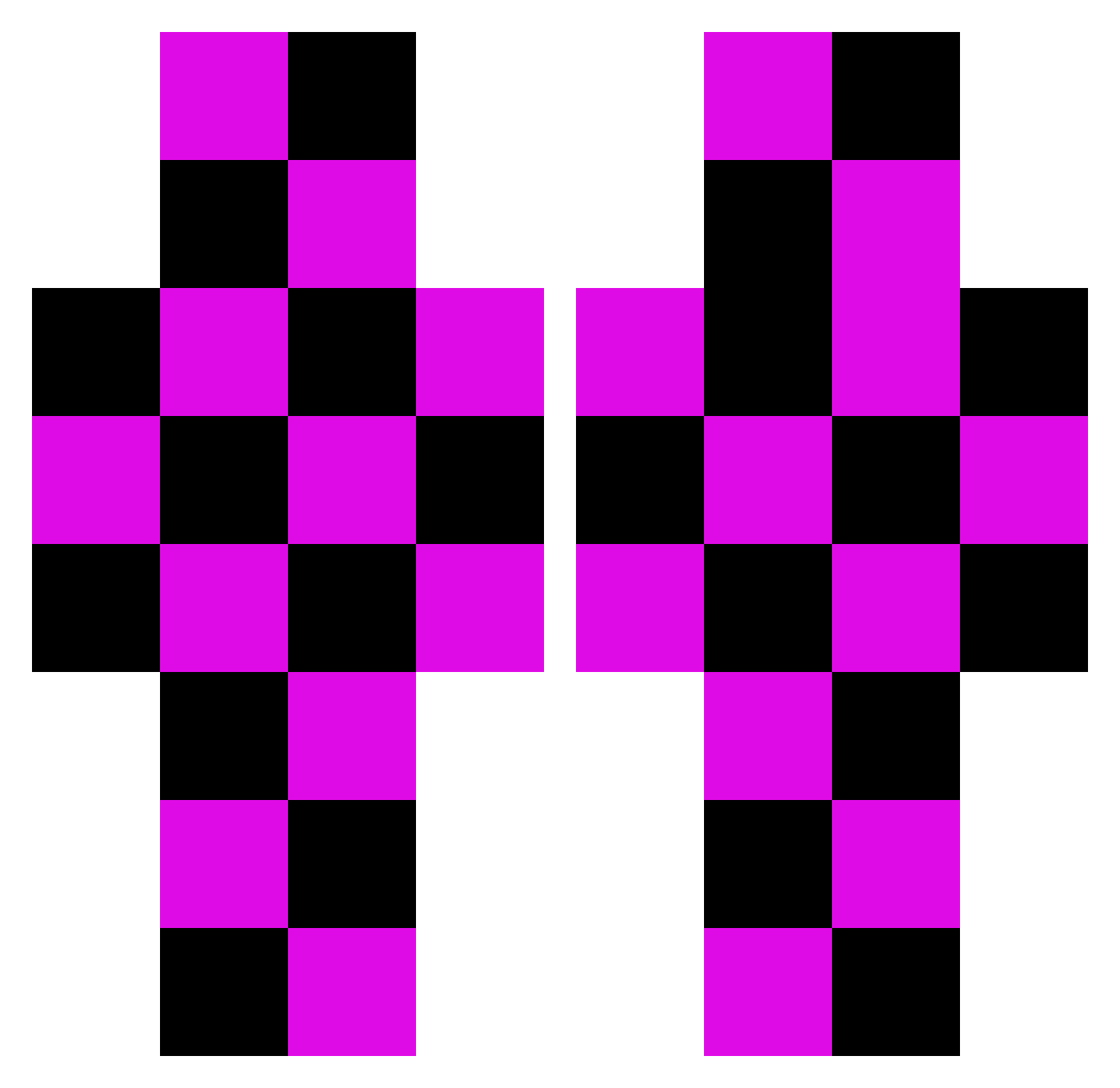 The_Real_McBeet Minecraft skin, front and back view