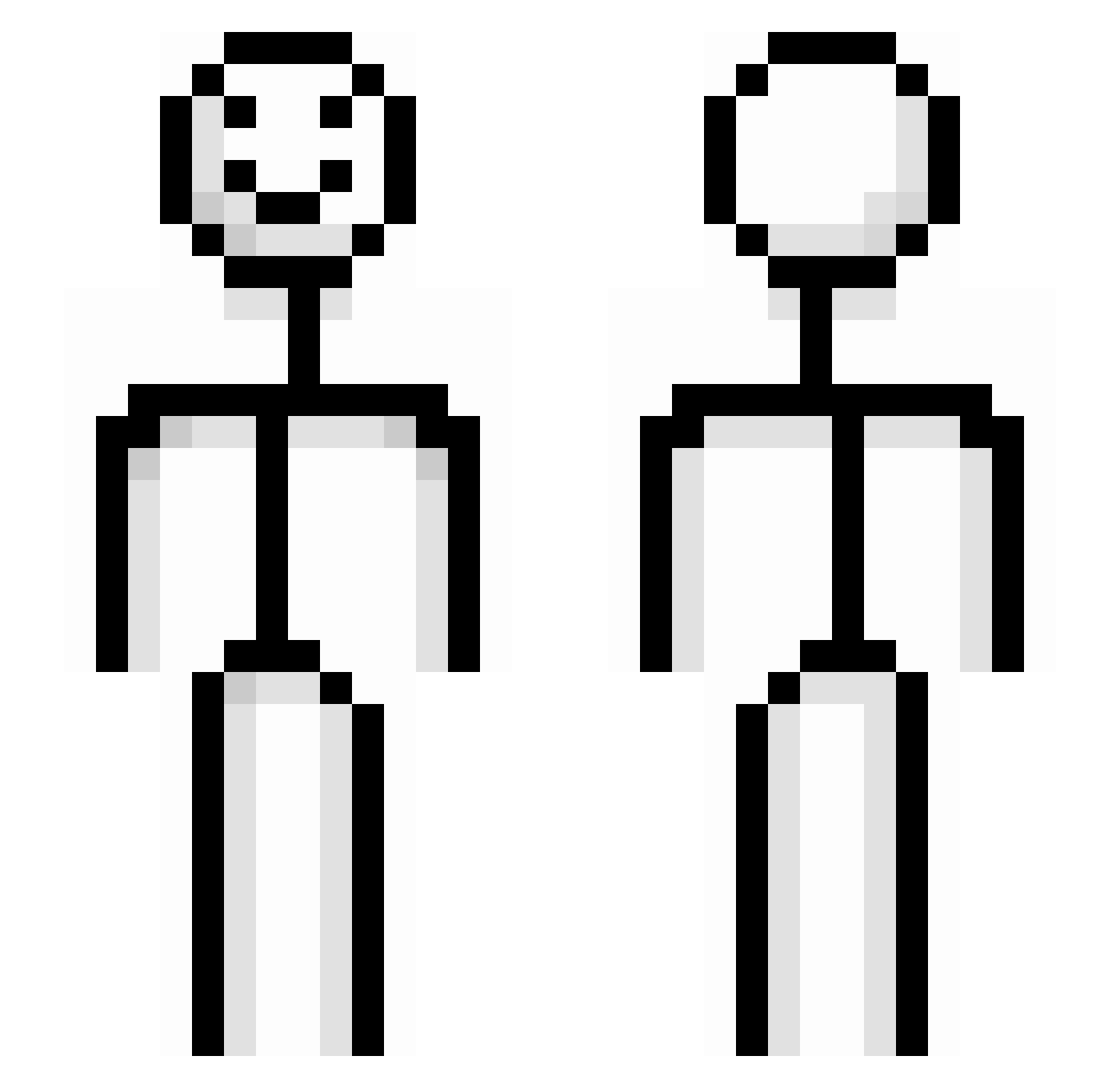 tpltkp25 Minecraft skin, front and back view