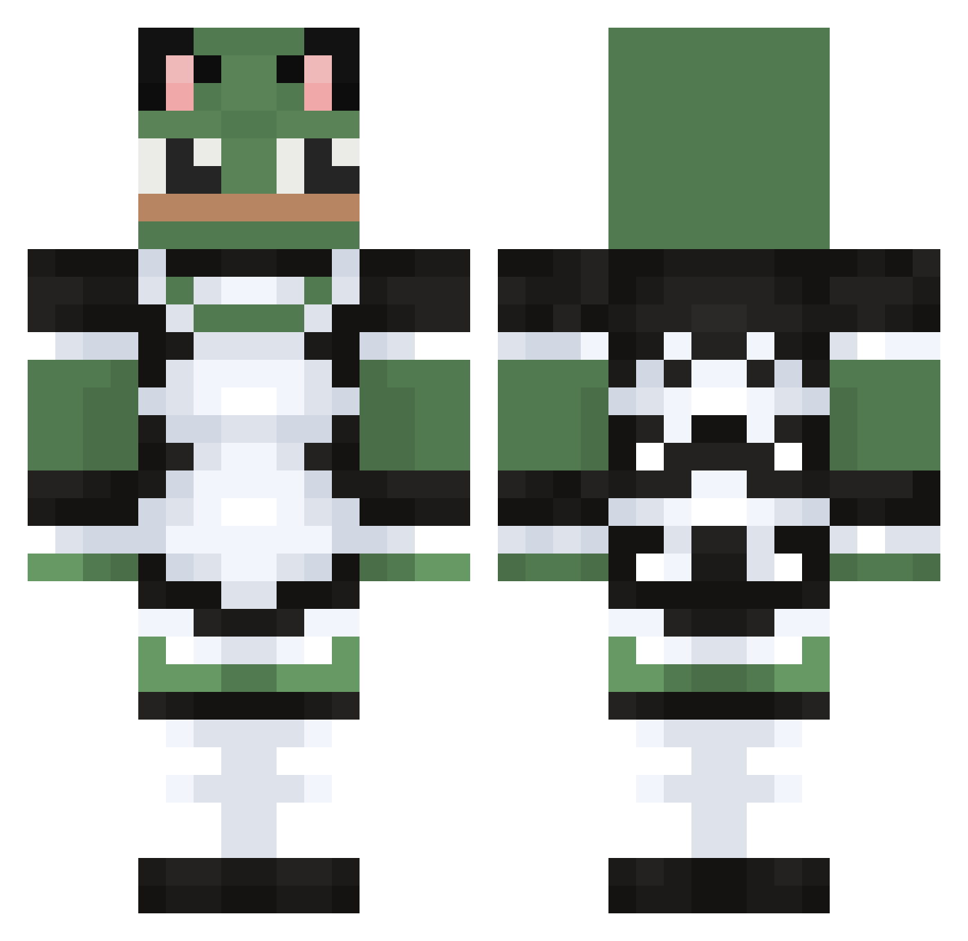 Traceyyyyy_ Minecraft skin, front and back view