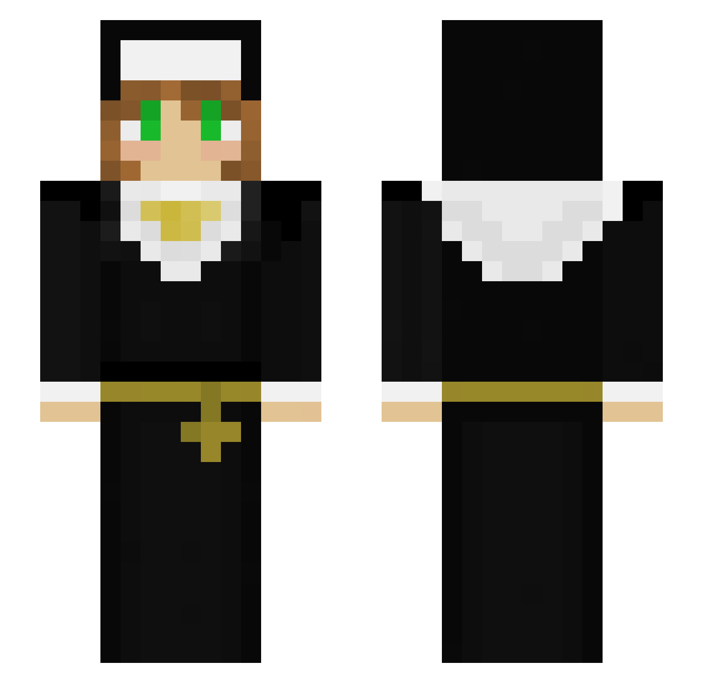 totalnyswir Minecraft skin, front and back view