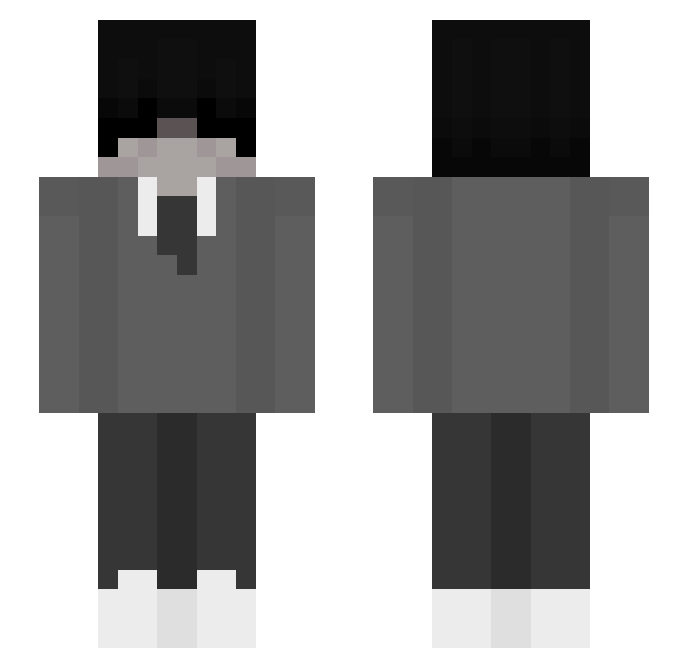ShAwIbI_YT Minecraft skin, front and back view