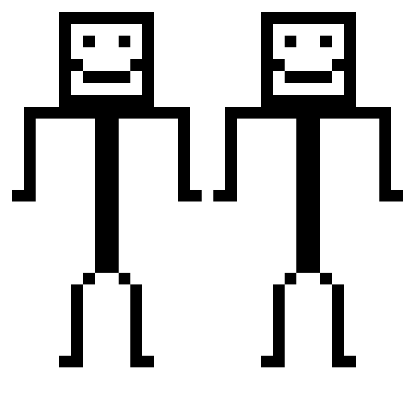 ProvokeDust Minecraft skin, front and back view