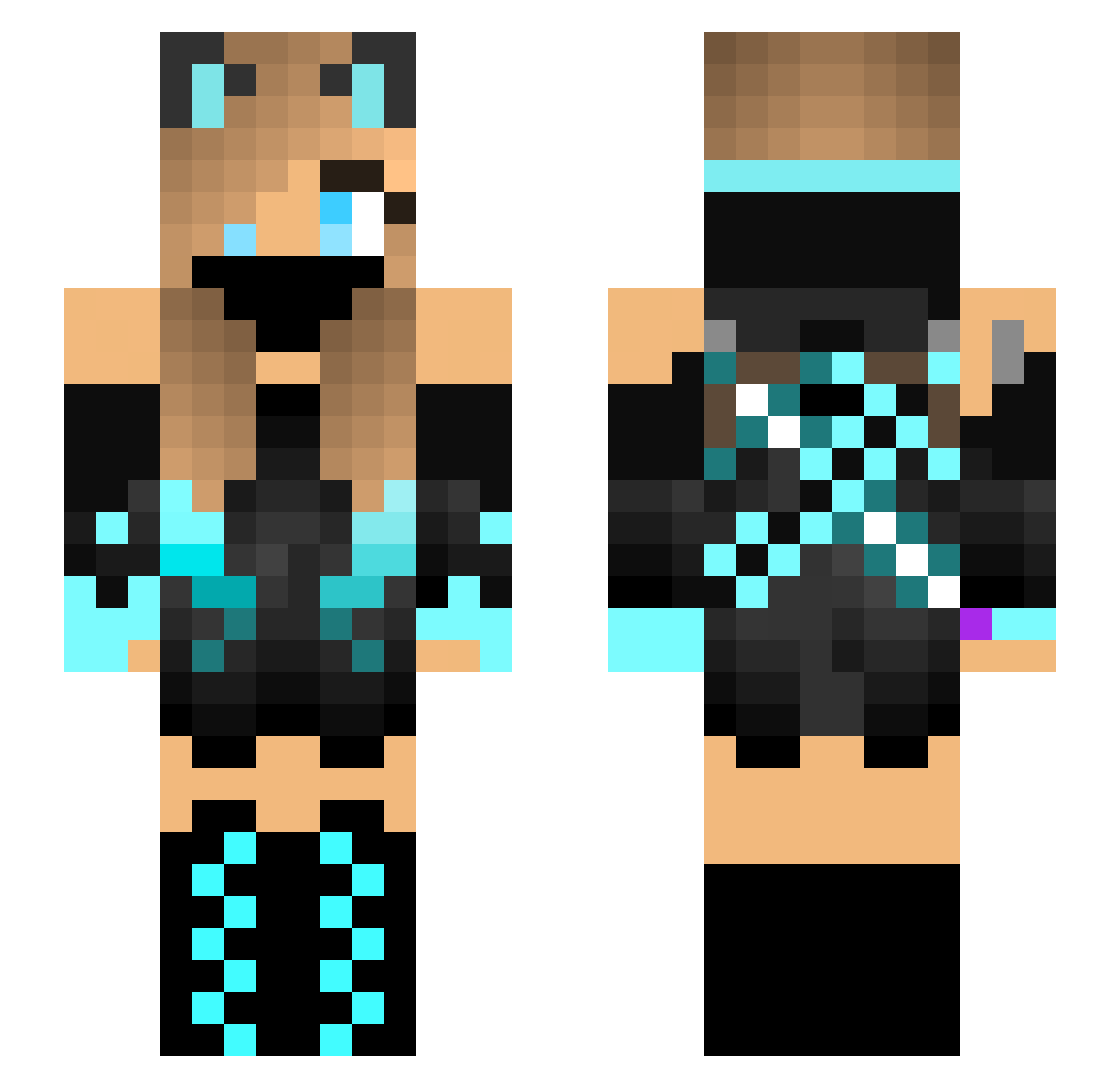 Drachenherz - diamond sword Minecraft skin