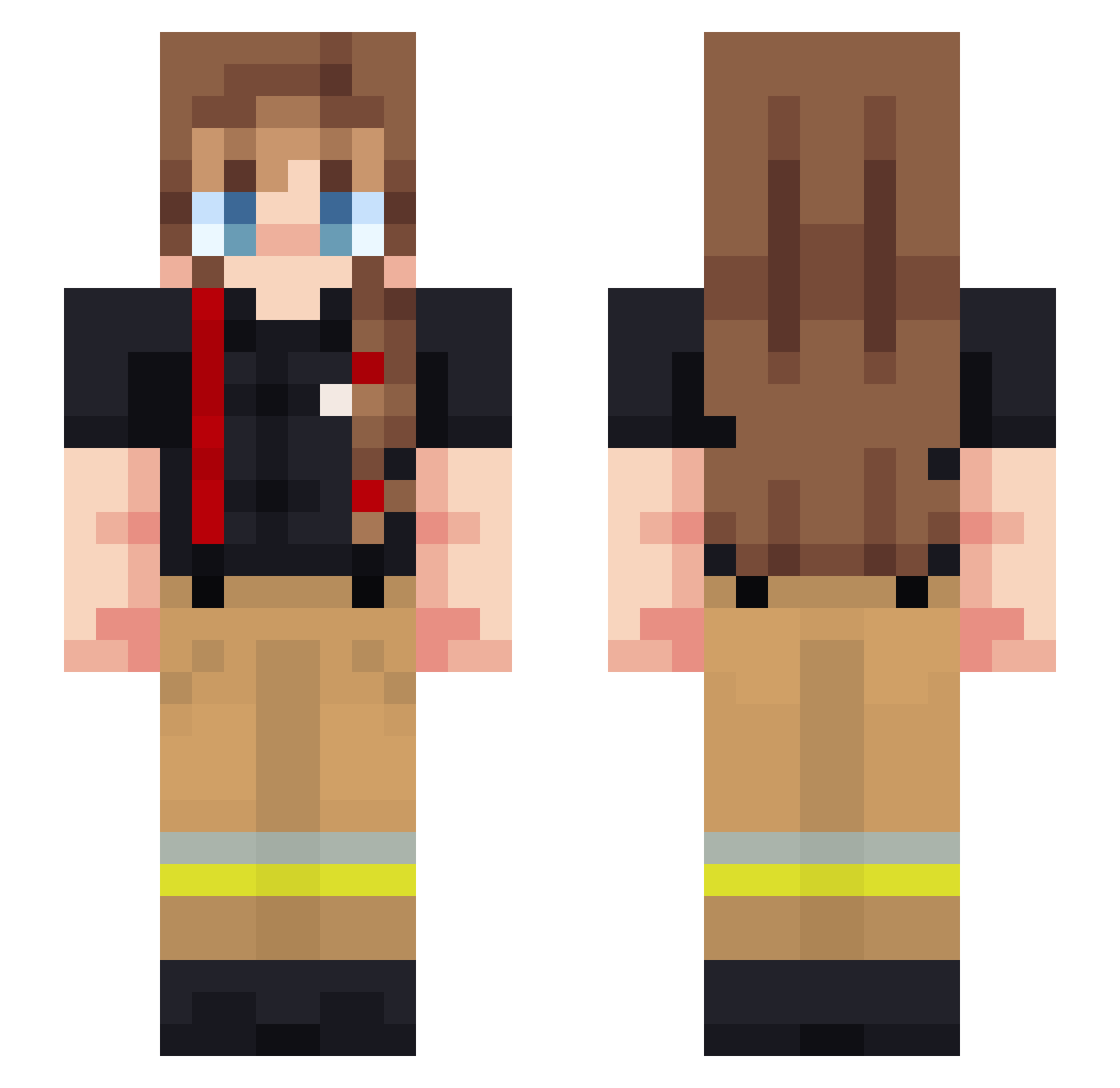 PearlescentMoon - firefighter Minecraft skin