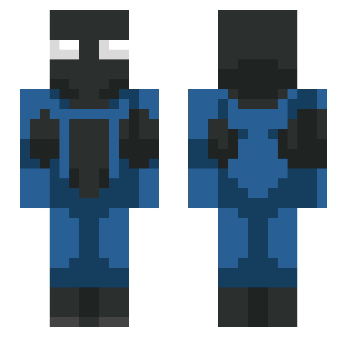 jxnahhhhh Minecraft skin, front and back view
