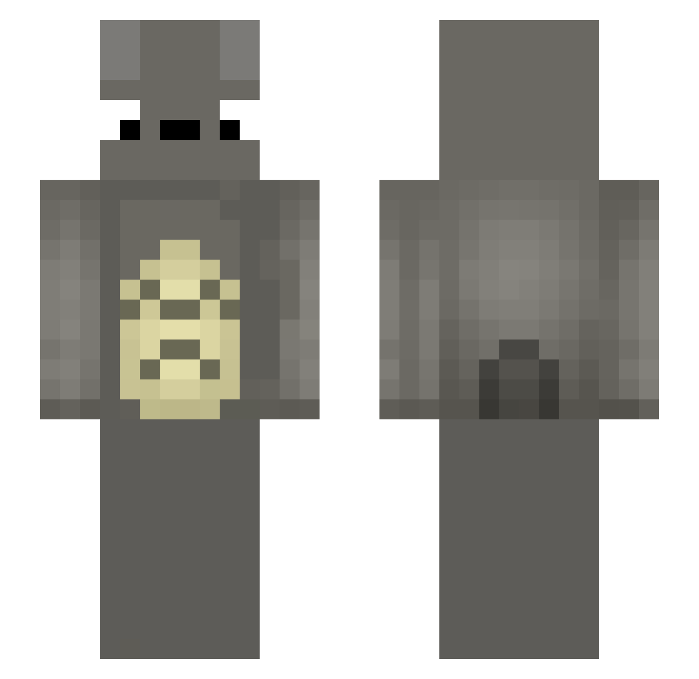 _DarkLimitless_ Minecraft skin, front and back view