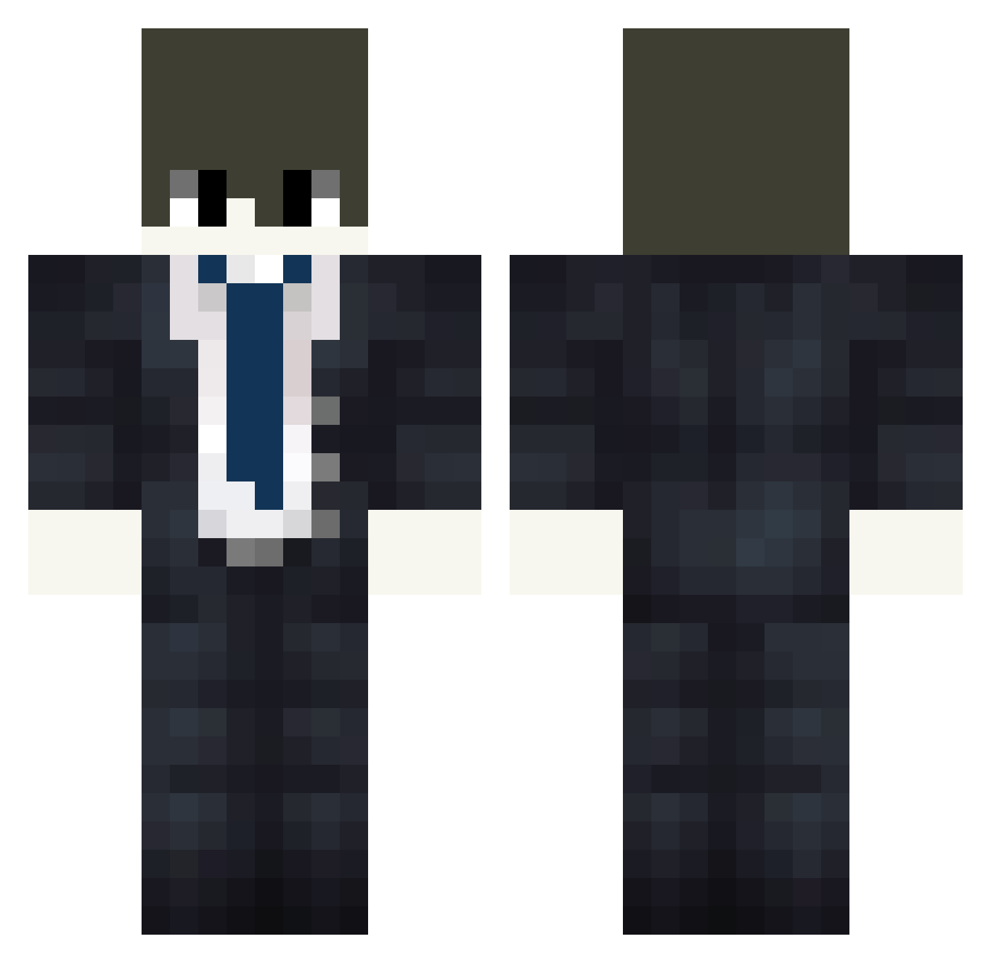 Teufelchen2012 Minecraft skin, front and back view