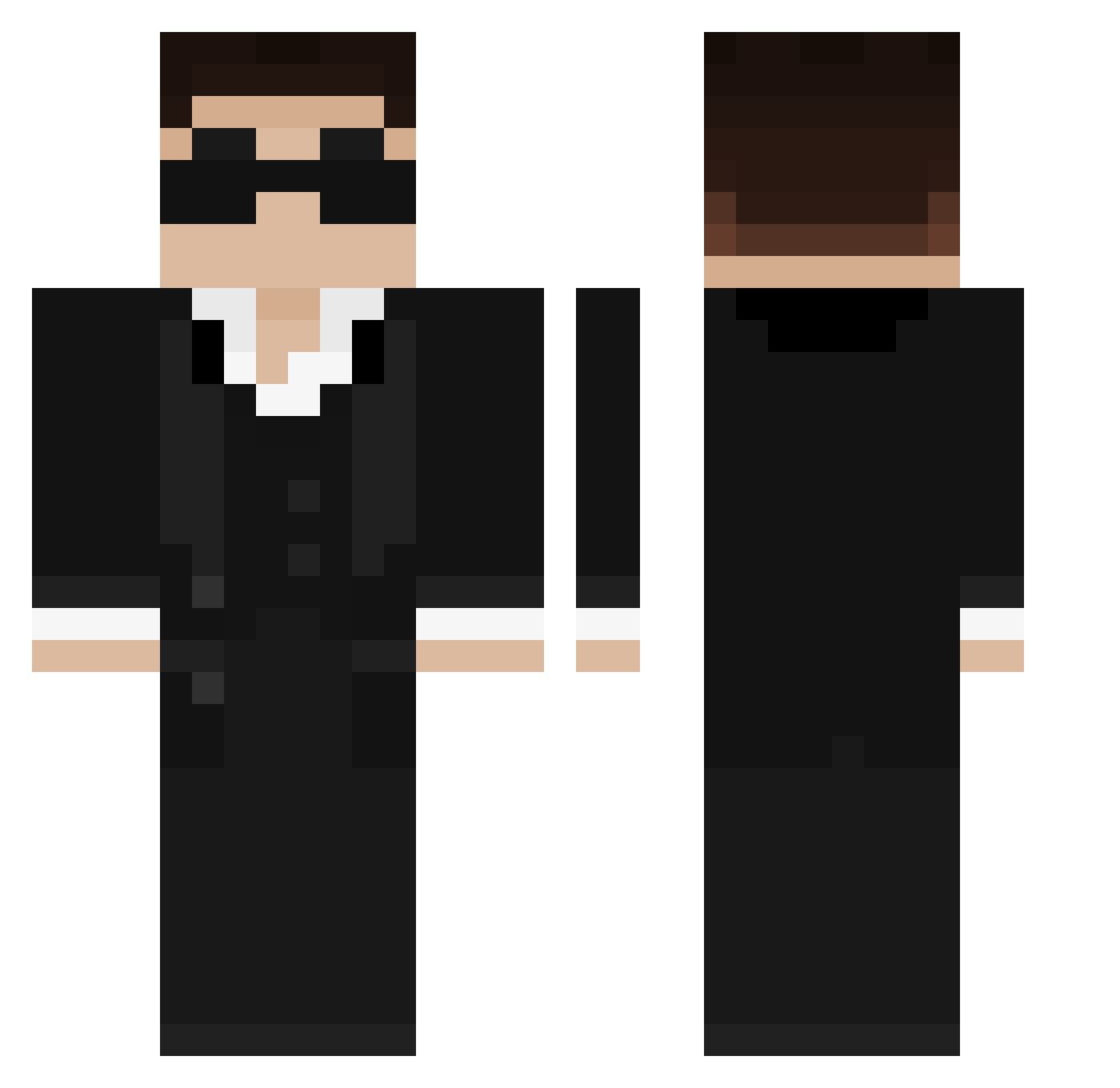 _CHIQUITIN__ Minecraft skin, front and back view