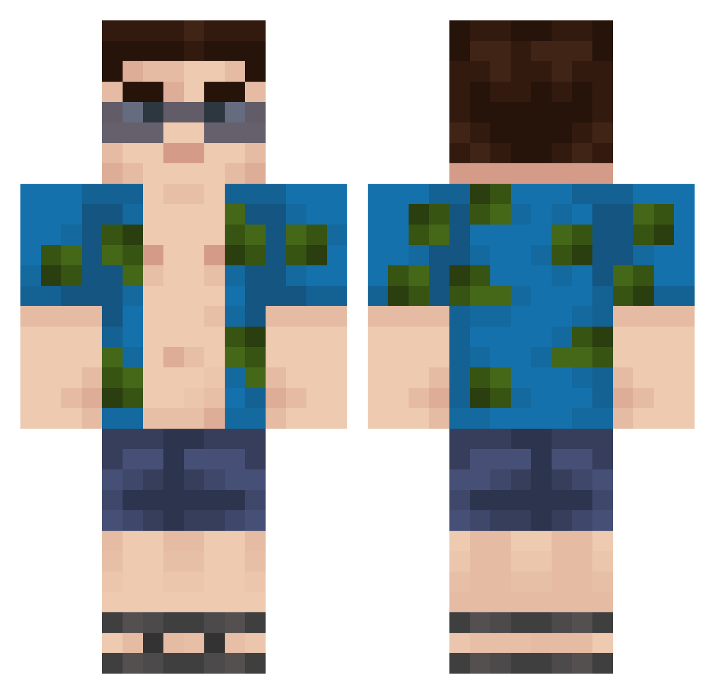 Kazutm1 - vacation Minecraft skin