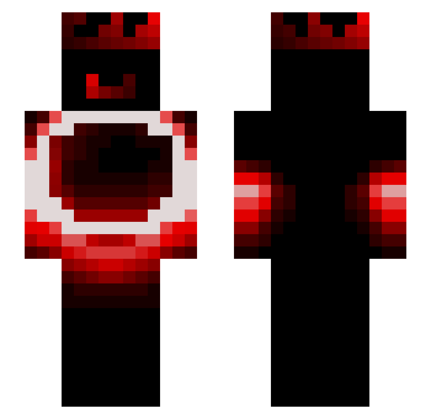 Noahbunk123 Minecraft skin, front and back view