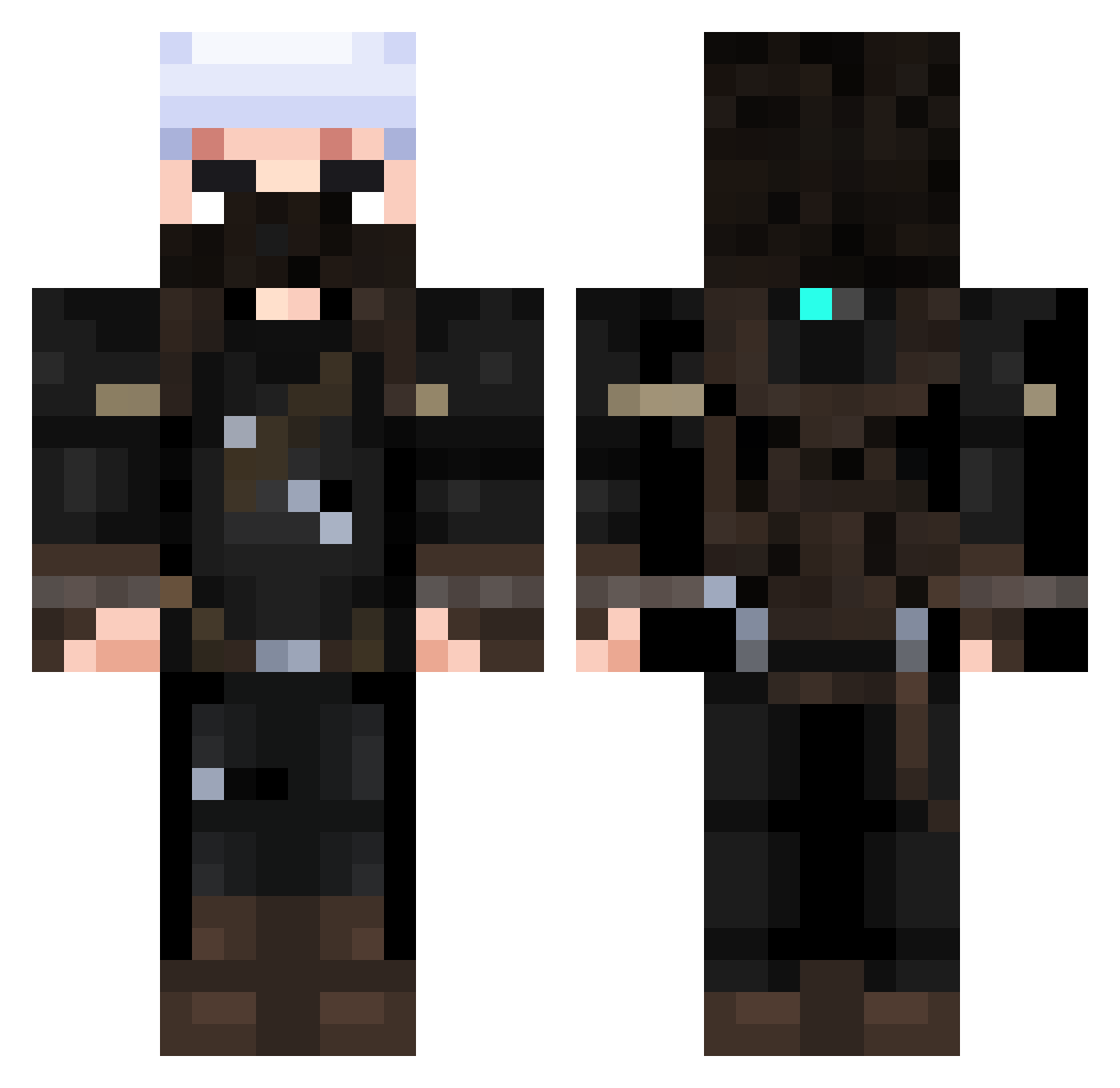 _H0copog_ Minecraft skin, front and back view