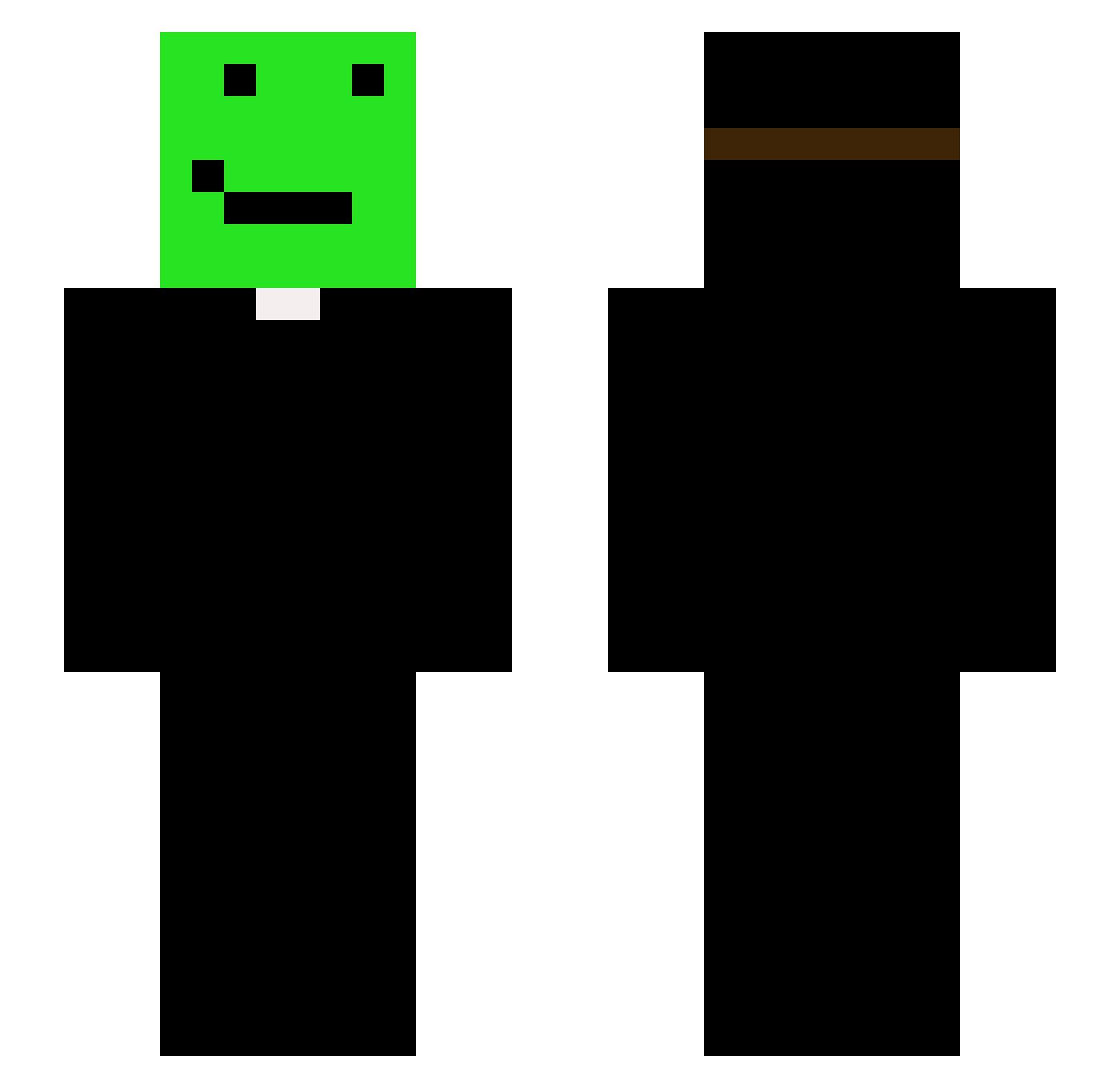 K4r0l_89 Minecraft skin, front and back view