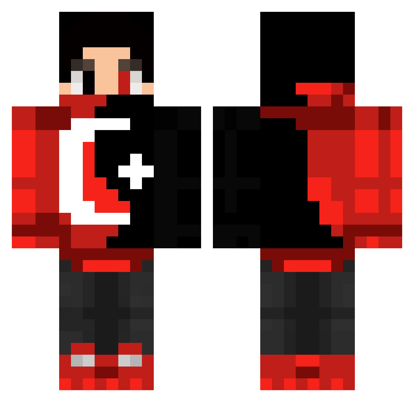 yosif_11 Minecraft skin, front and back view