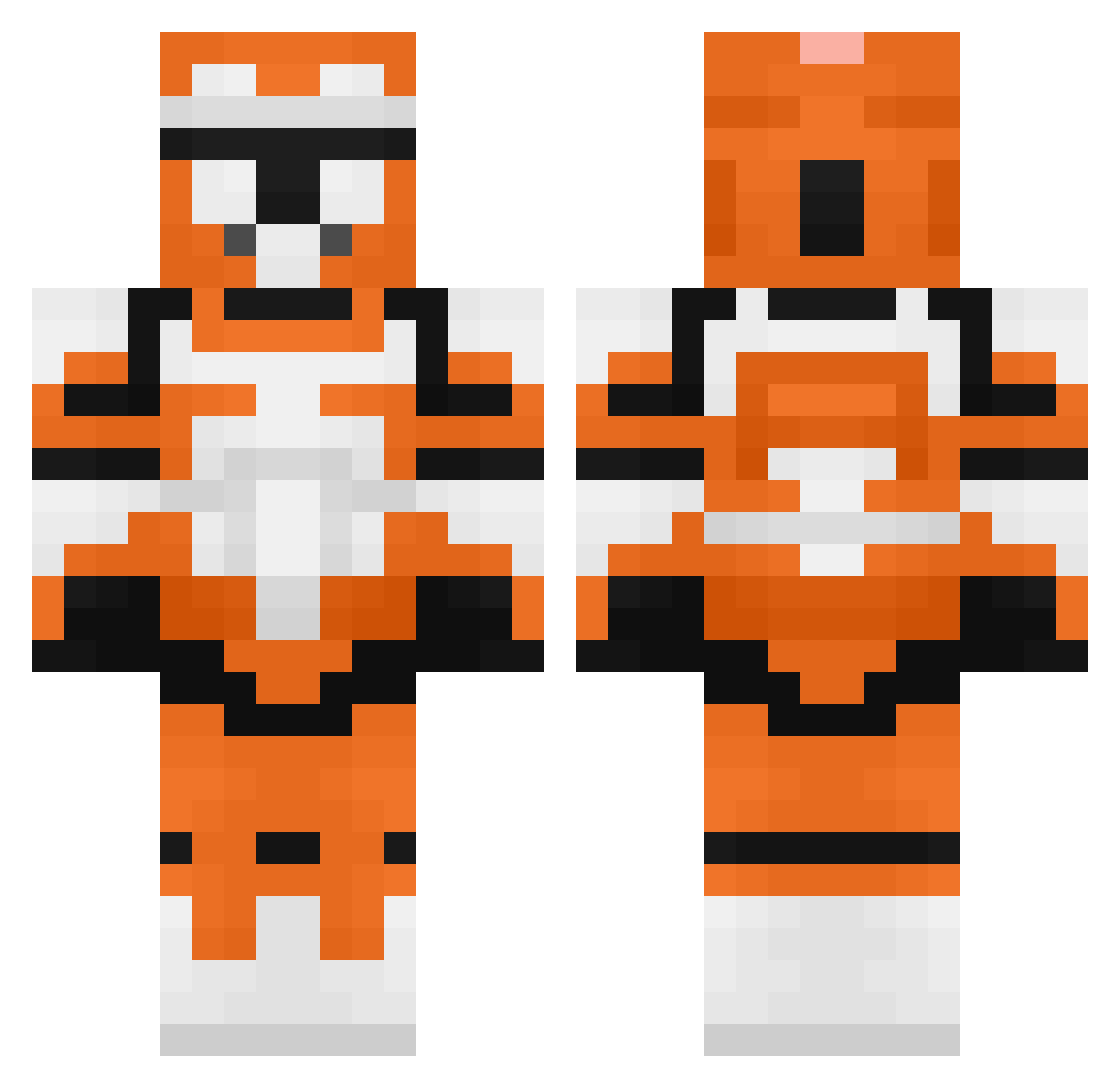 That1random_m8 Minecraft skin, front and back view