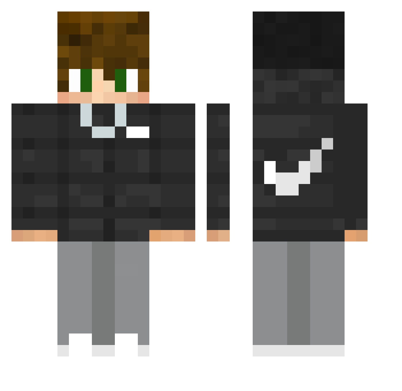 crazy_can_abi Minecraft skin, front and back view