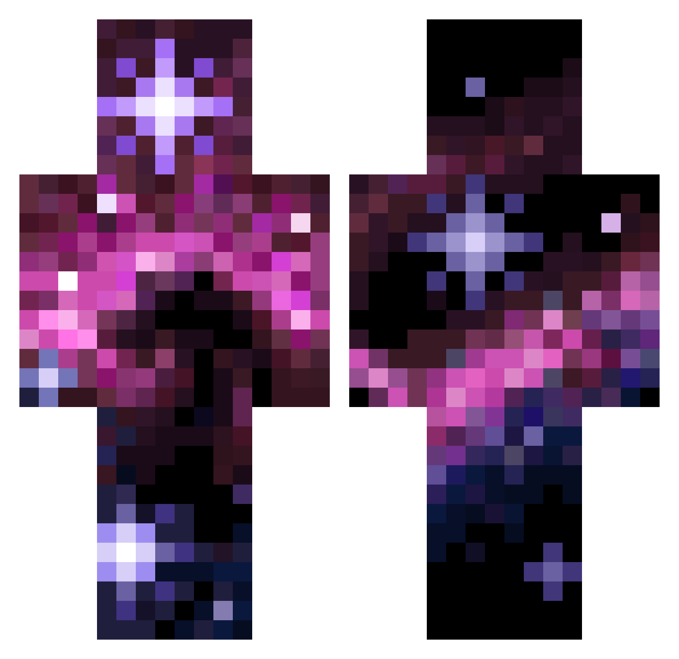 QUIZZ_PRO_QUO Minecraft skin, front and back view