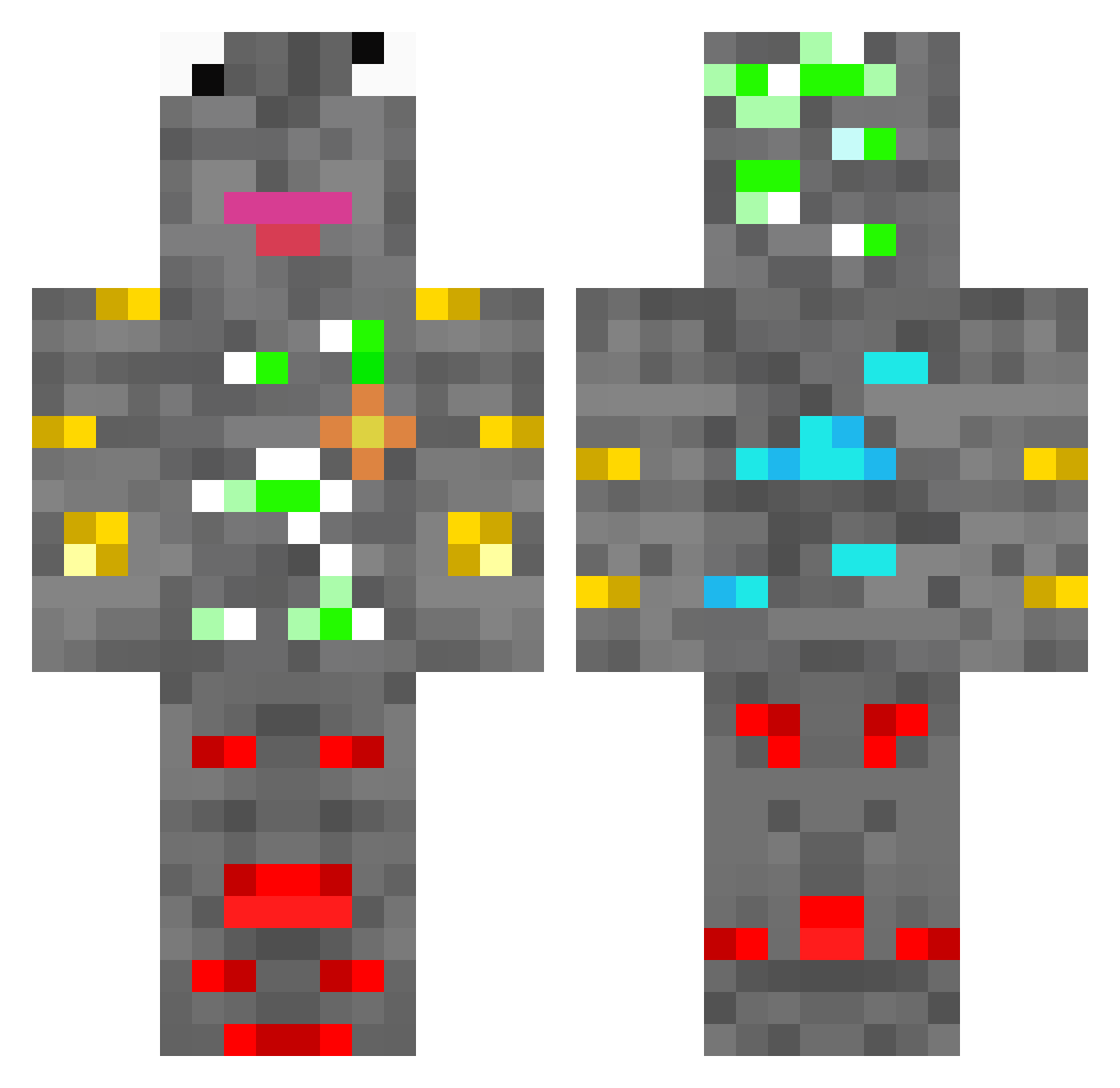 milspr - rock monster Minecraft skin
