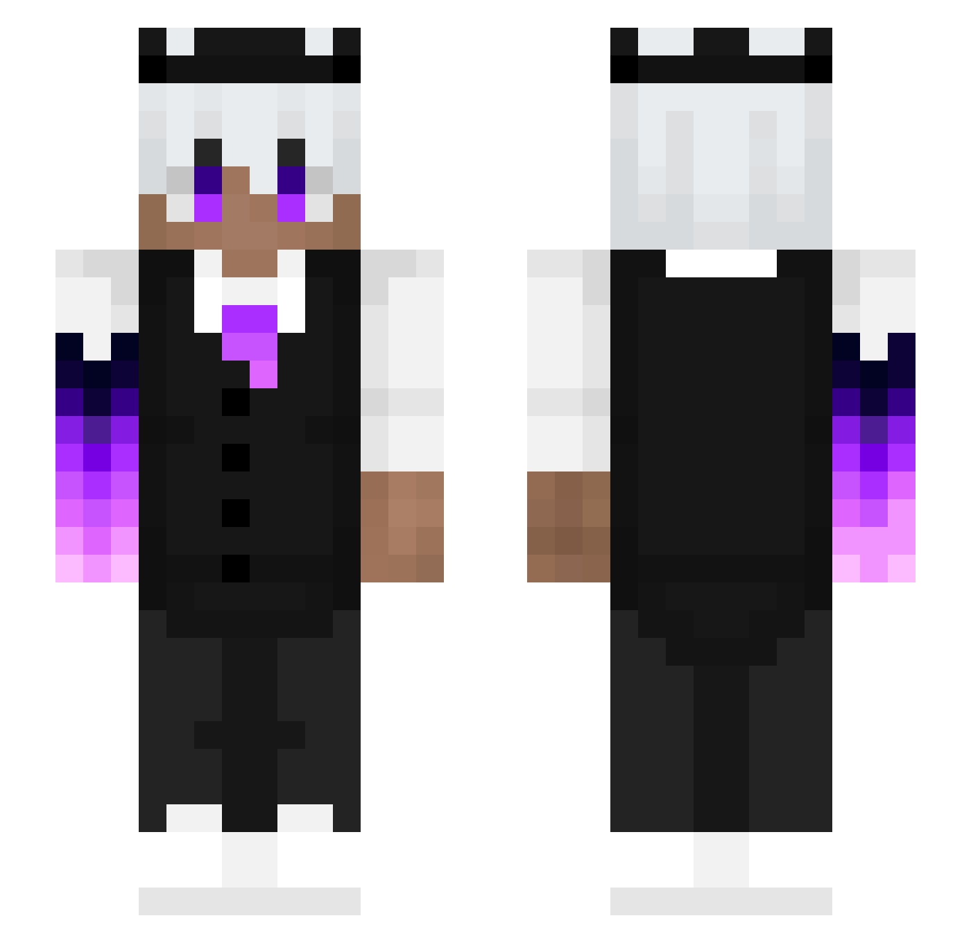 _toxq Minecraft skin, front and back view