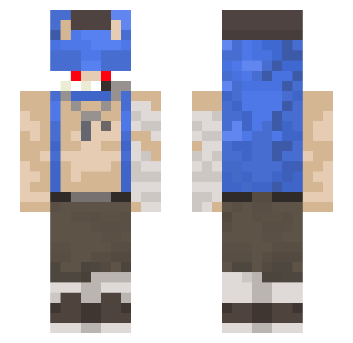 _MeMeszek_ Minecraft skin, front and back view
