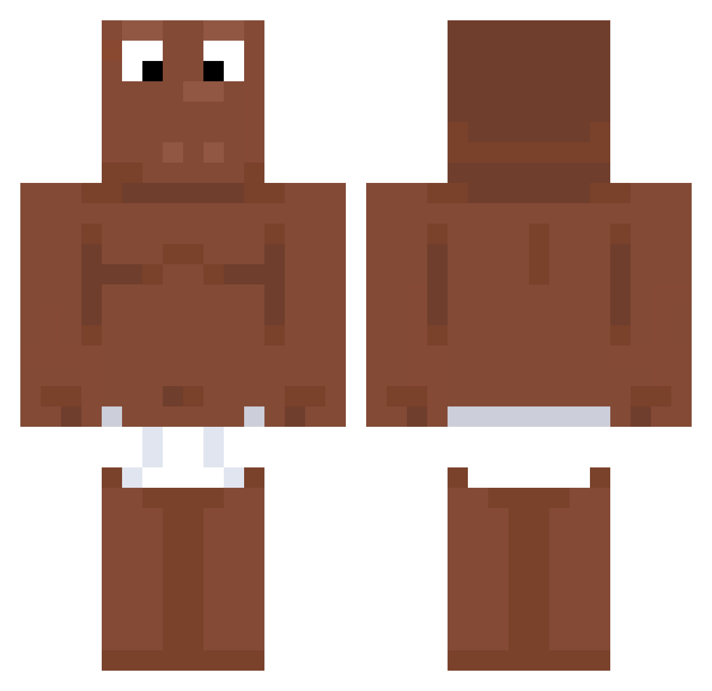 _wqn Minecraft skin, front and back view