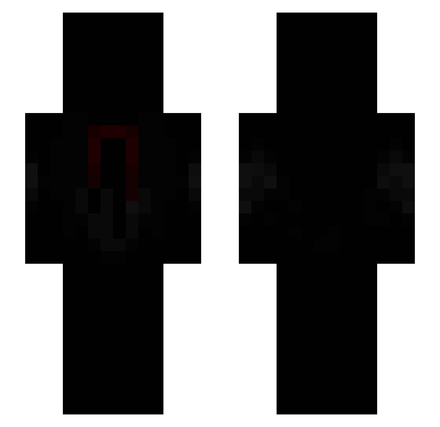 Lcker_ Minecraft skin, front and back view
