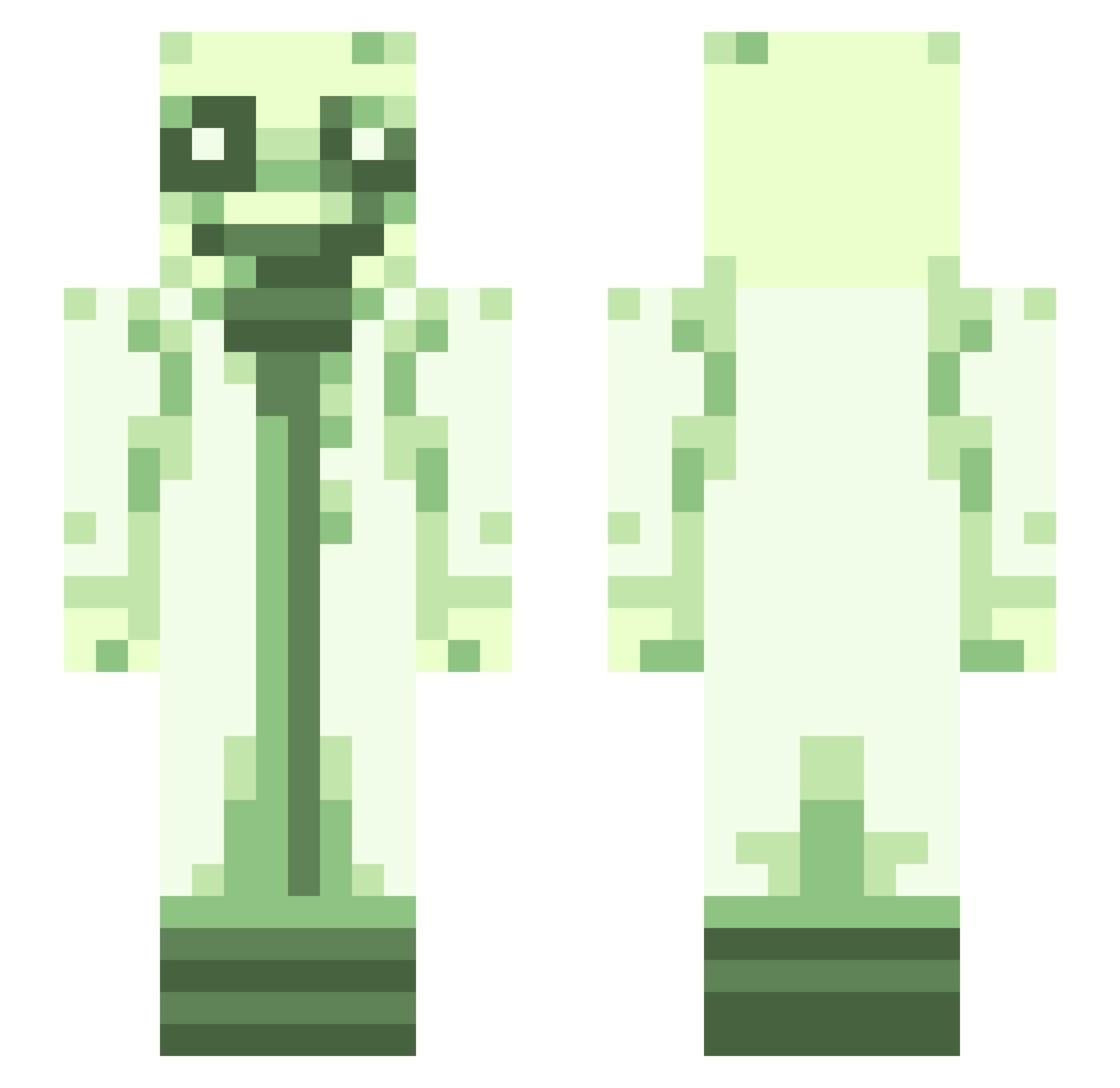 juancarlosdaze Minecraft skin, front and back view