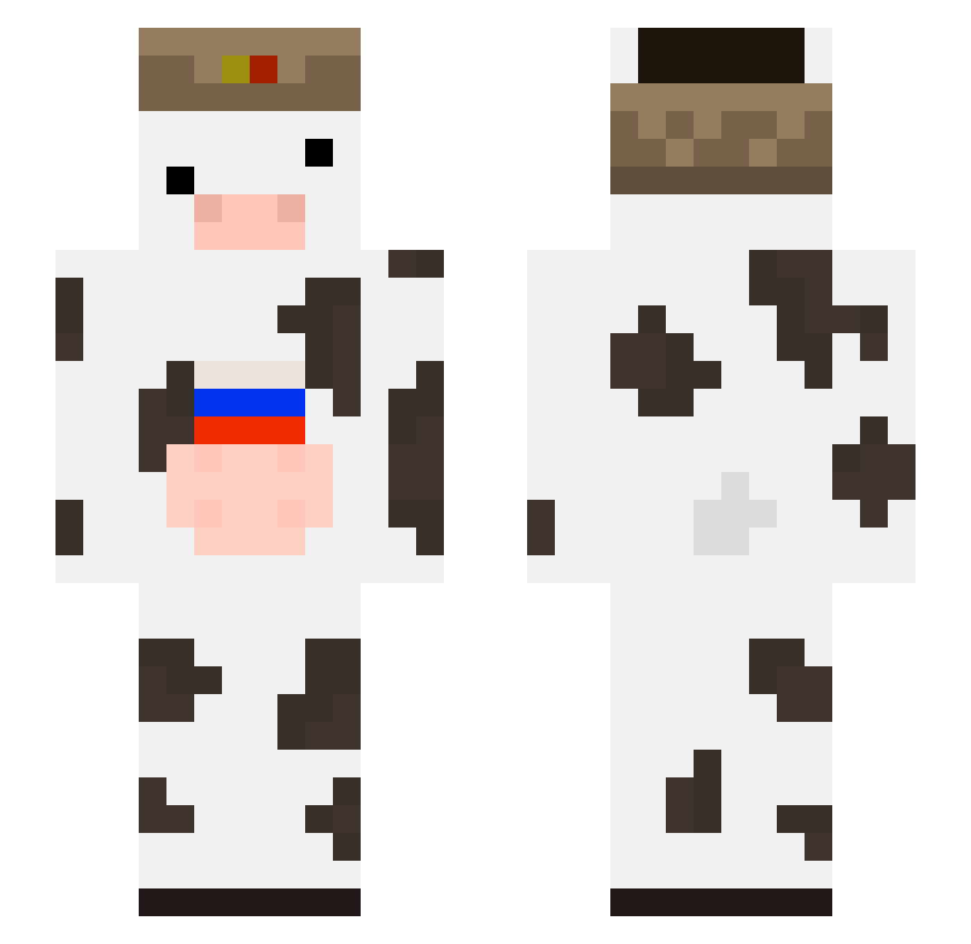 VietNqm_ Minecraft skin, front and back view