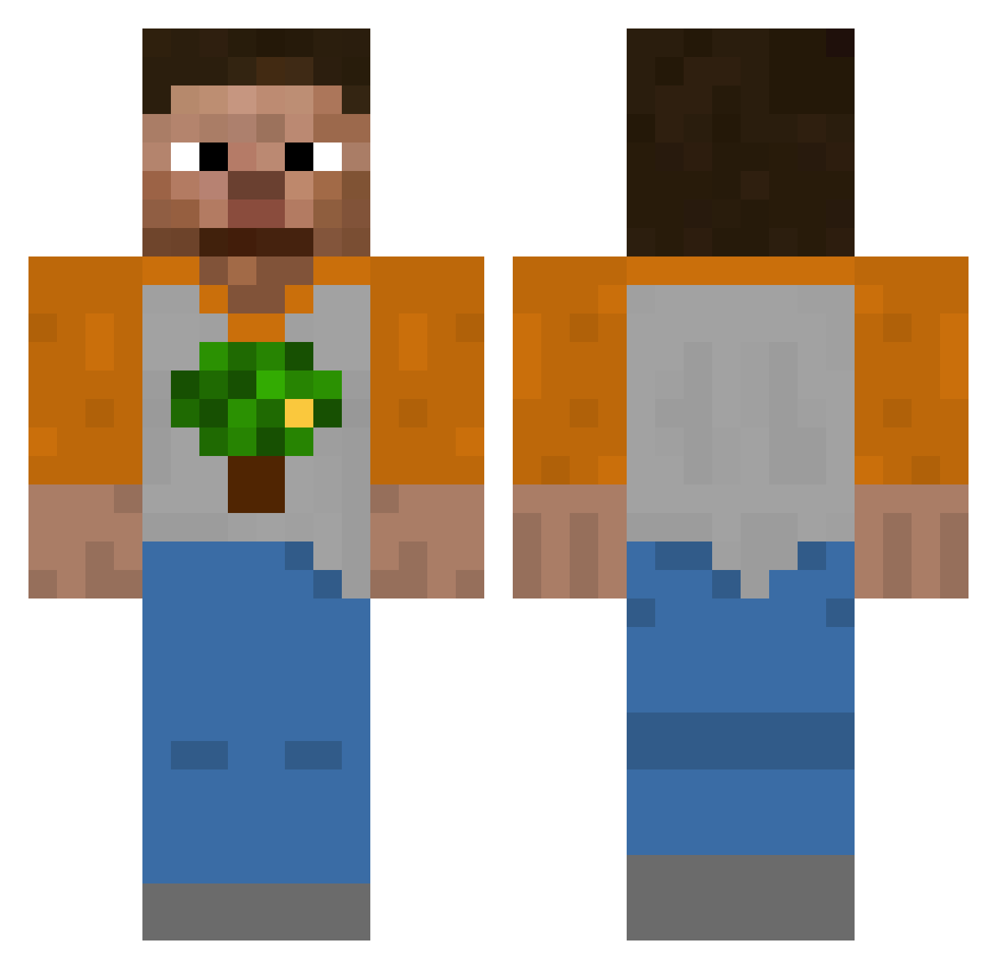 Drawer - baseball tee Minecraft skin