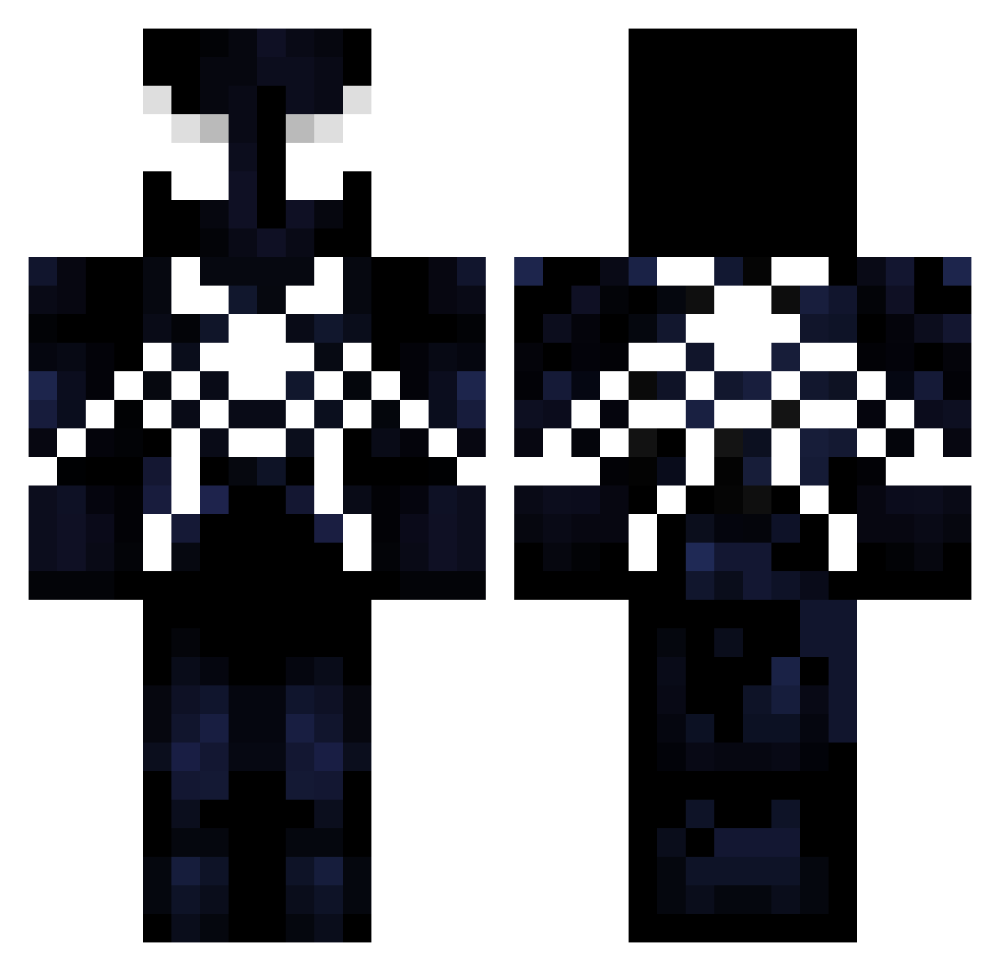 _dr3xx__ Minecraft skin, front and back view