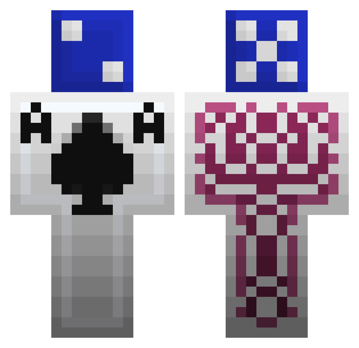 KYLERGAMING9534 Minecraft skin, front and back view