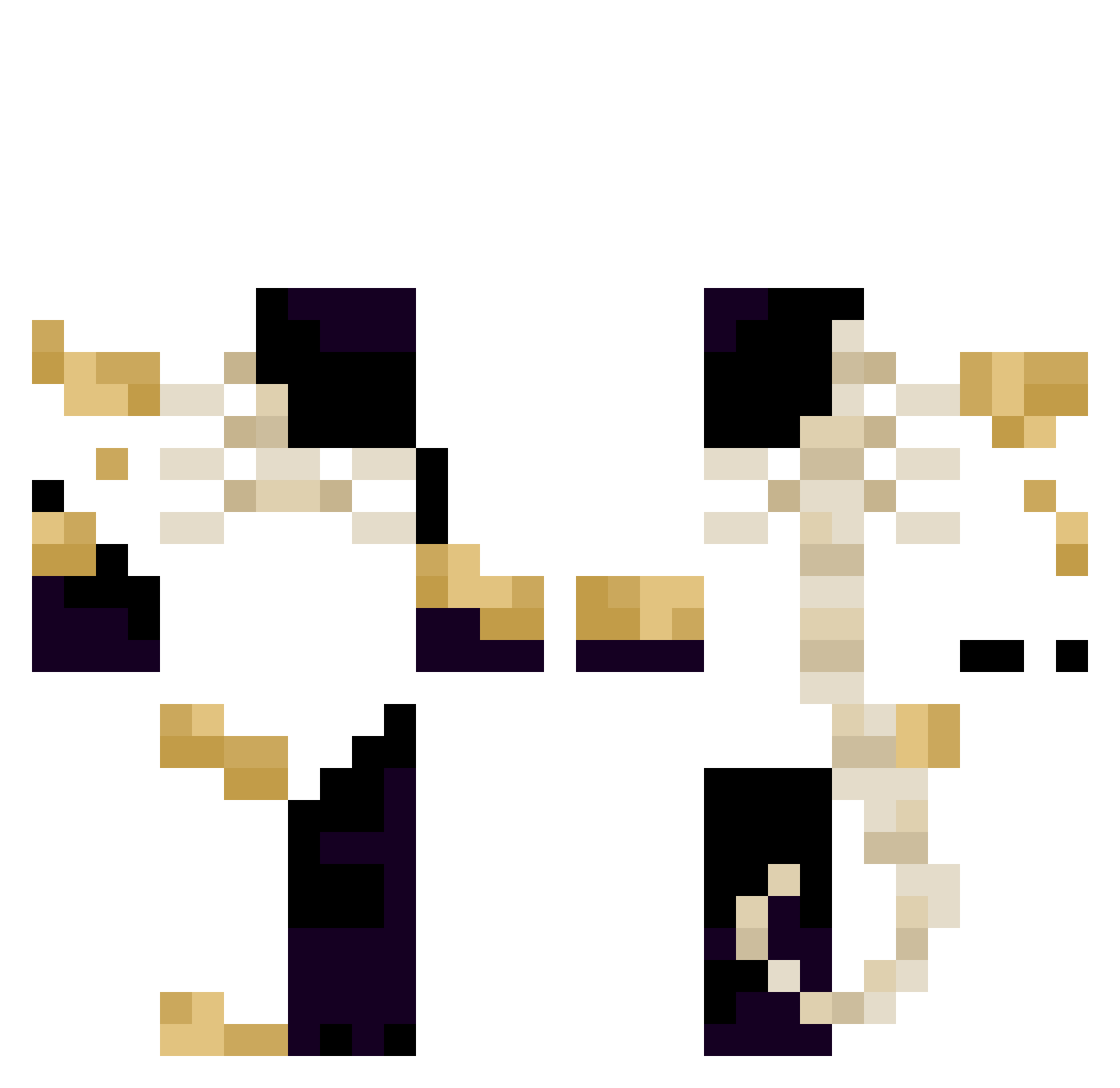 Mas_away Minecraft skin, front and back view