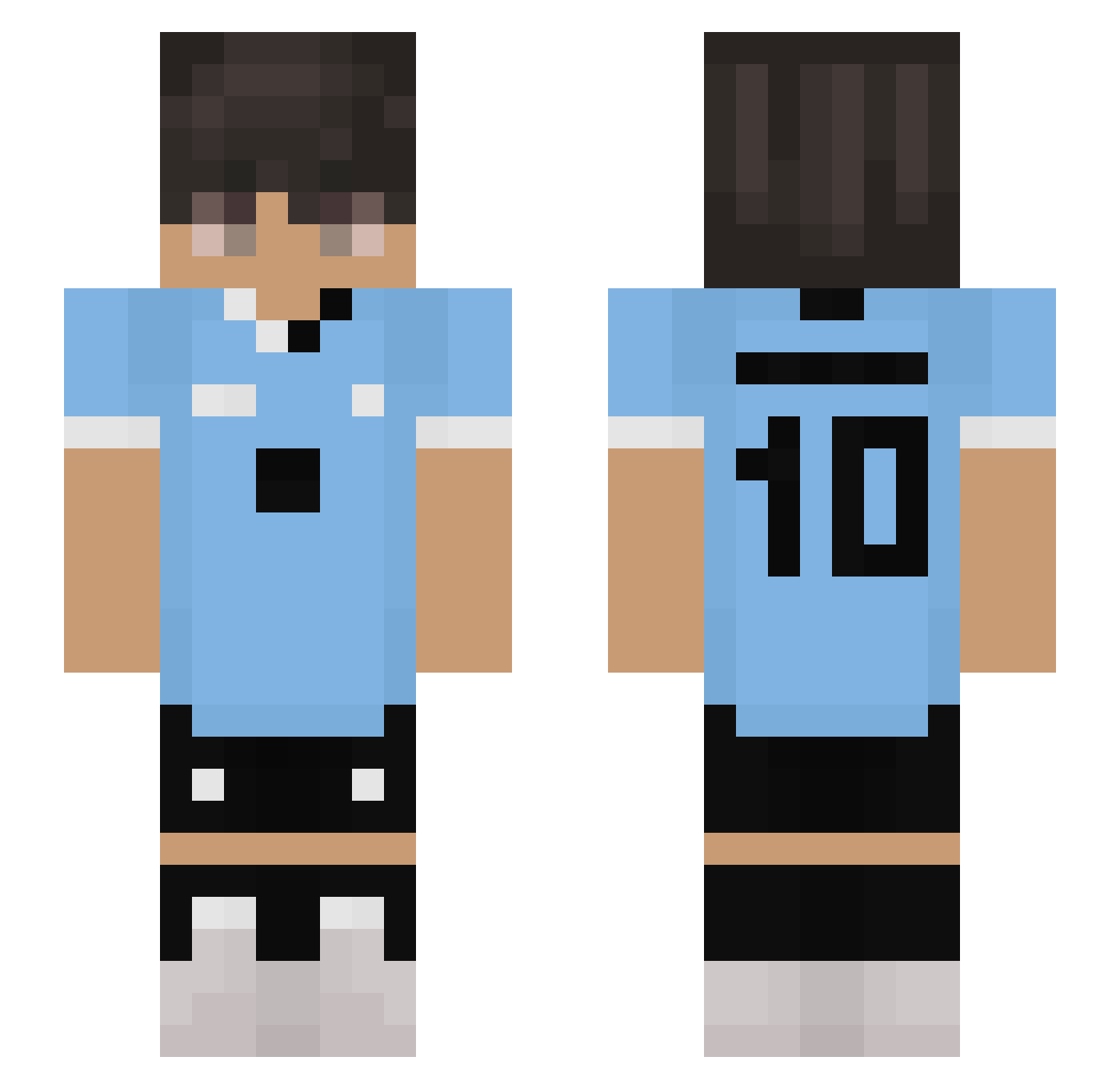bolso_thiagoo Minecraft skin, front and back view