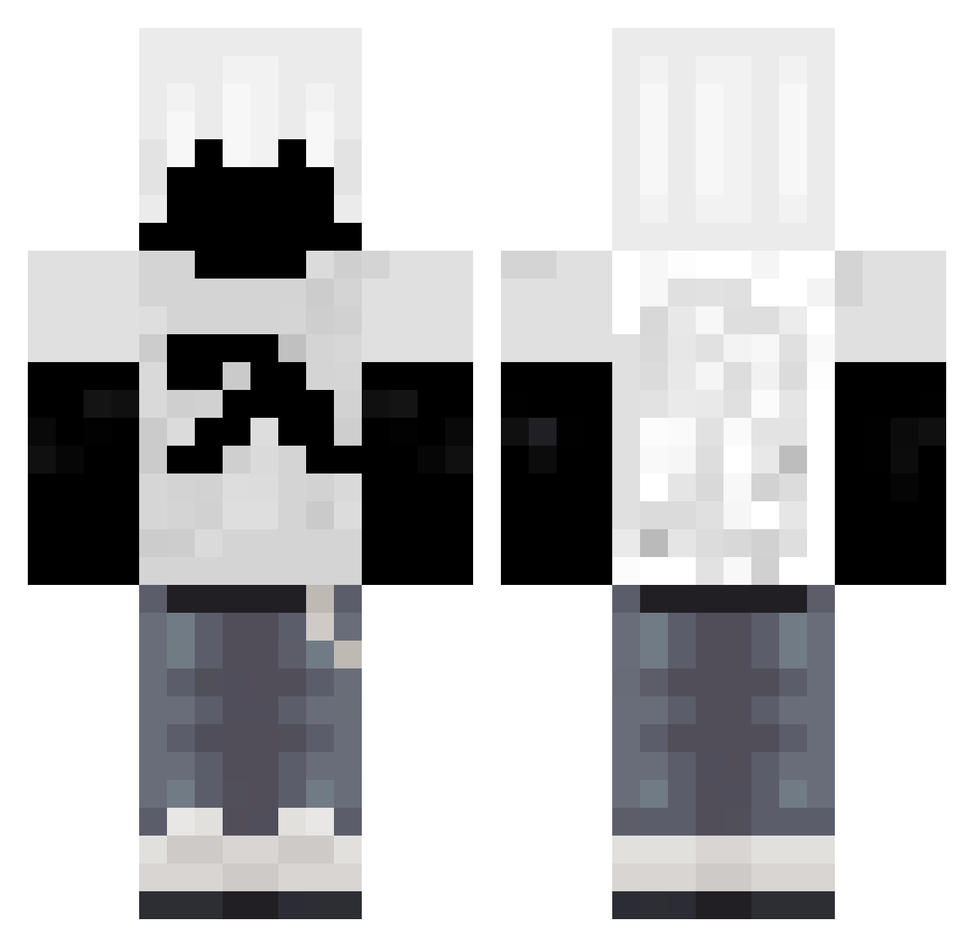 Spring06er Minecraft skin, front and back view