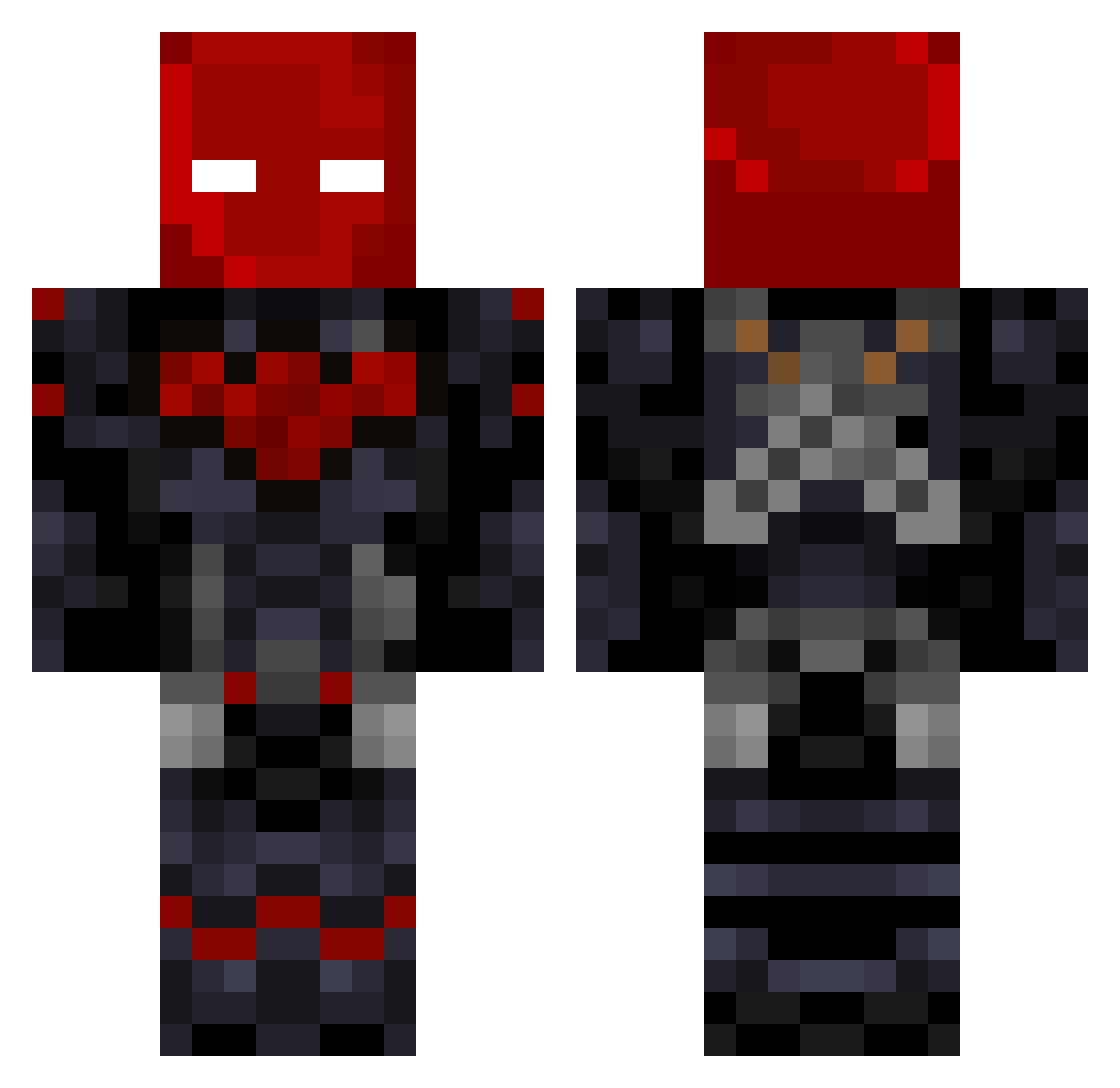 lemon_aidan8o Minecraft skin, front and back view