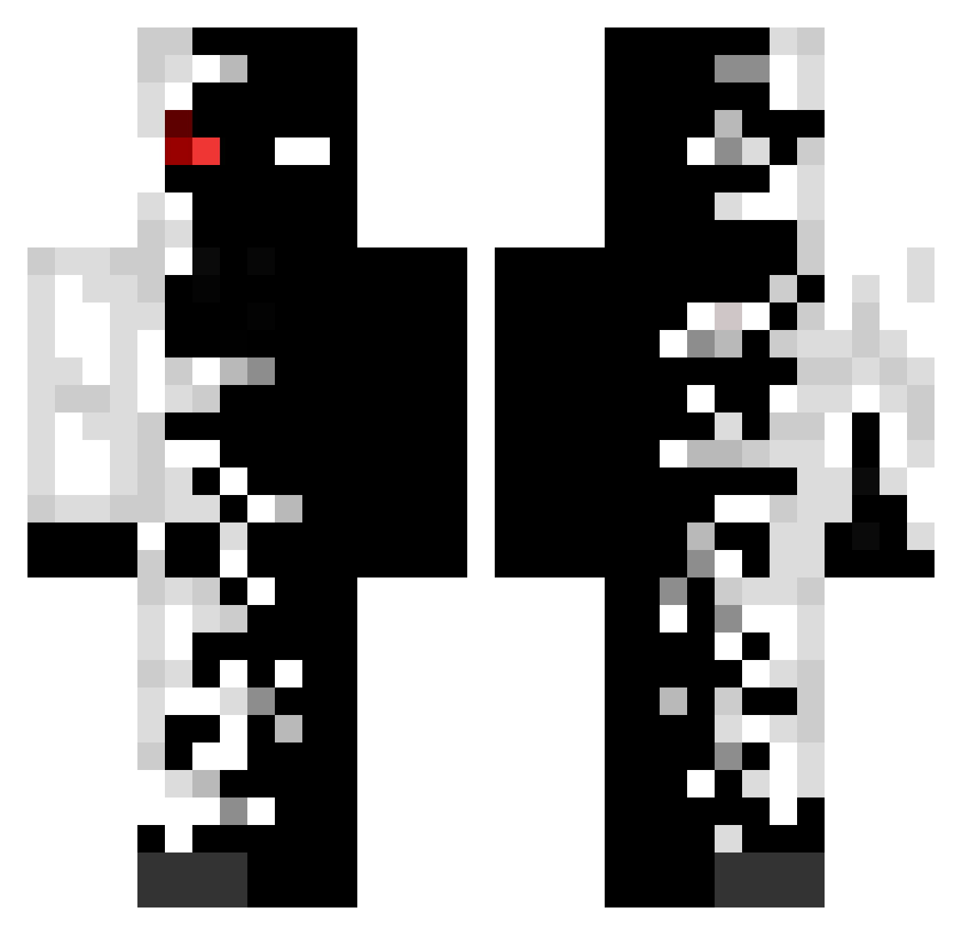 Kurai_Shiro Minecraft skin, front and back view